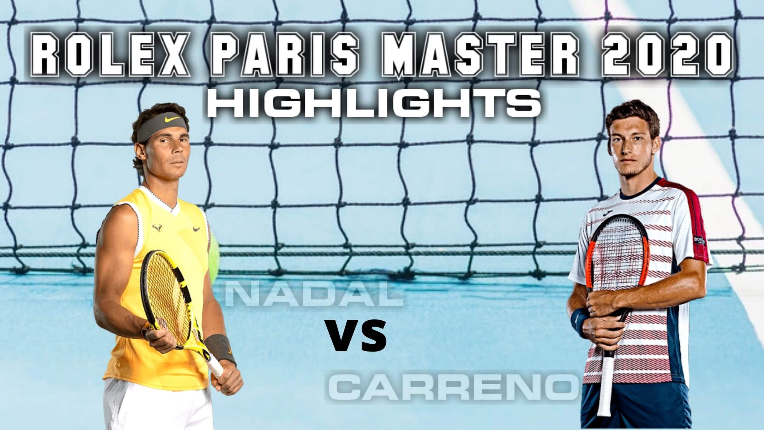 Rafael Nadal vs Carreno Busta Quarterfinal Highlights | Paris Master