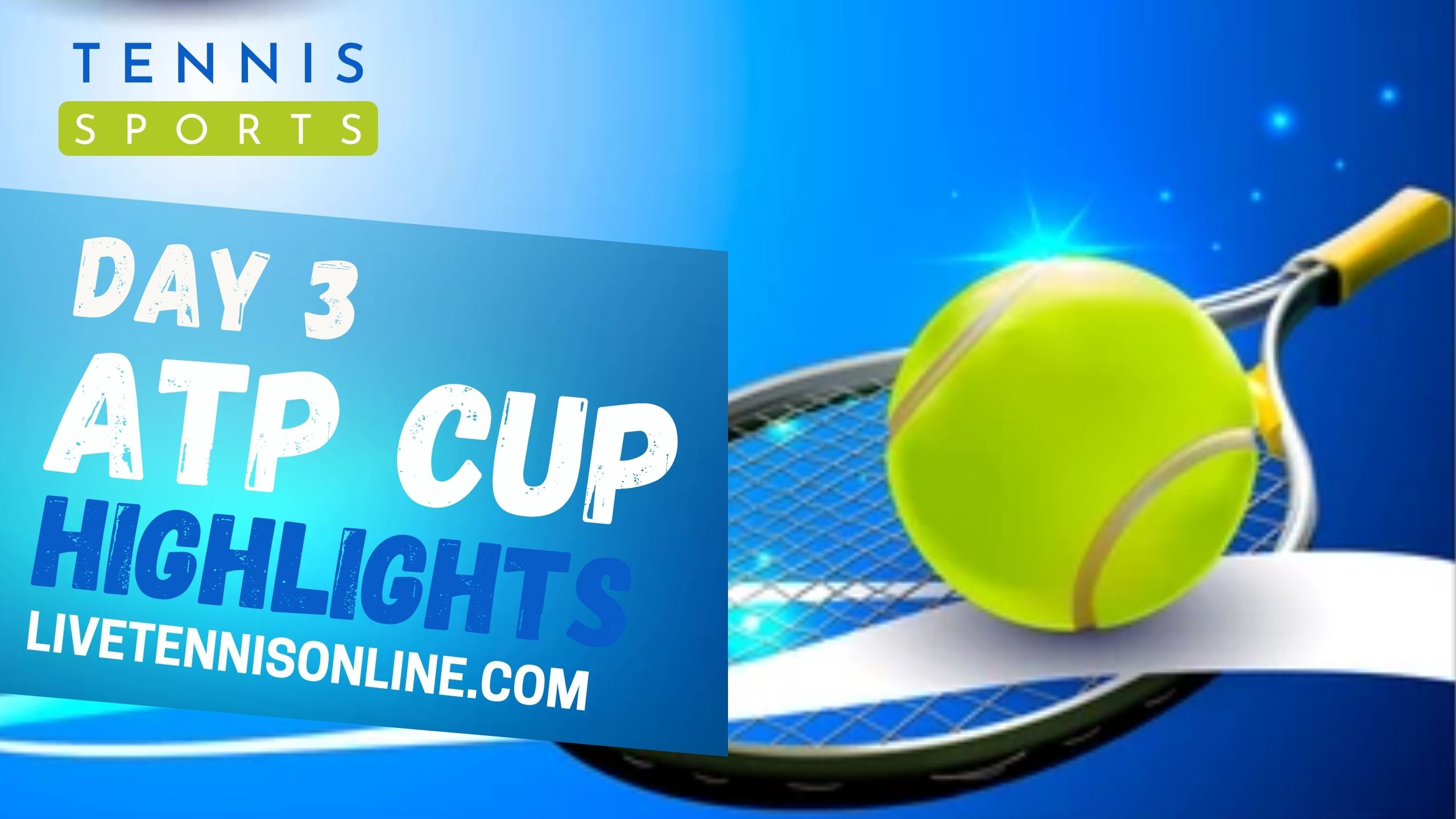 ATP Cup 2022 Highlights Day 3 Group Stage