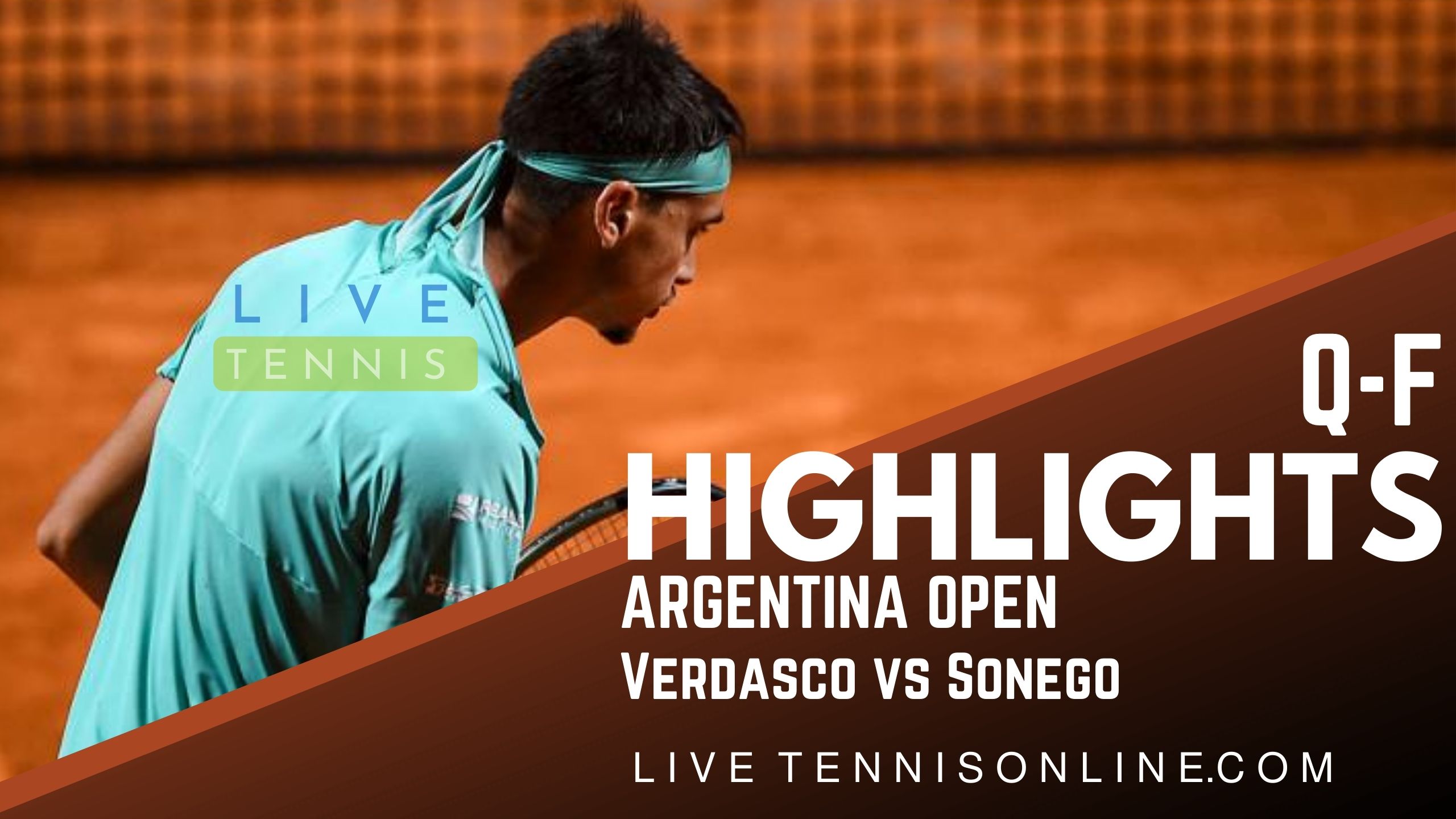Verdasco Vs Sonego QF Highlights 2022 Argentina Open