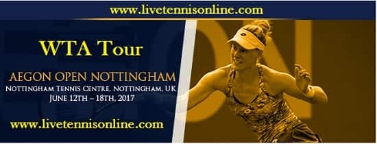 WTA Aegon Nottingham Open live