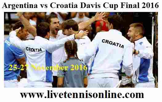 Watch Croatia vs Argentina Davis Cup Final Live