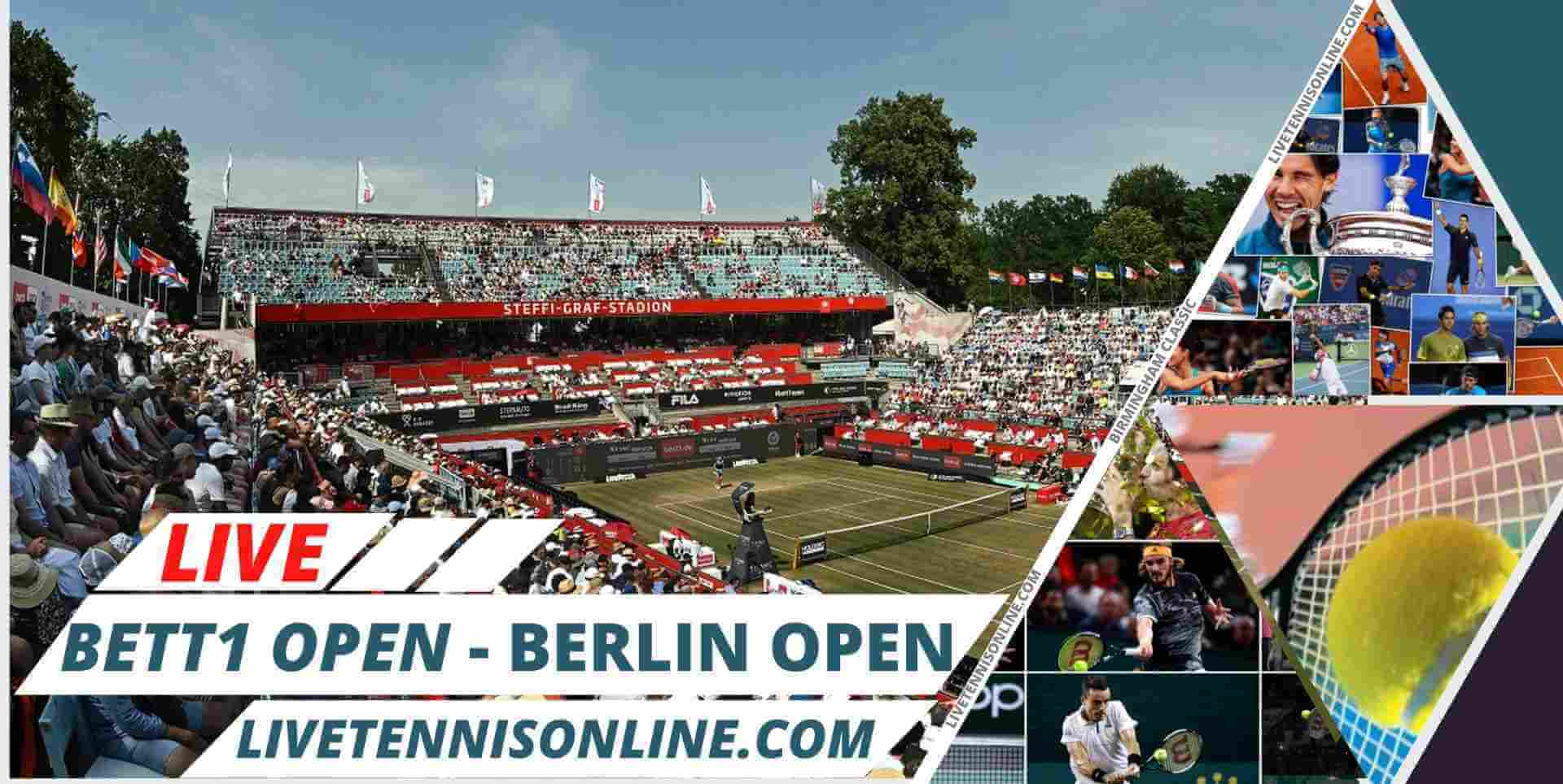 WTA Berlin Open Live Stream