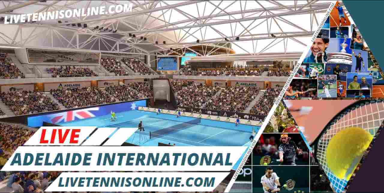 Adelaide International ATP WTA Live Stream 2020