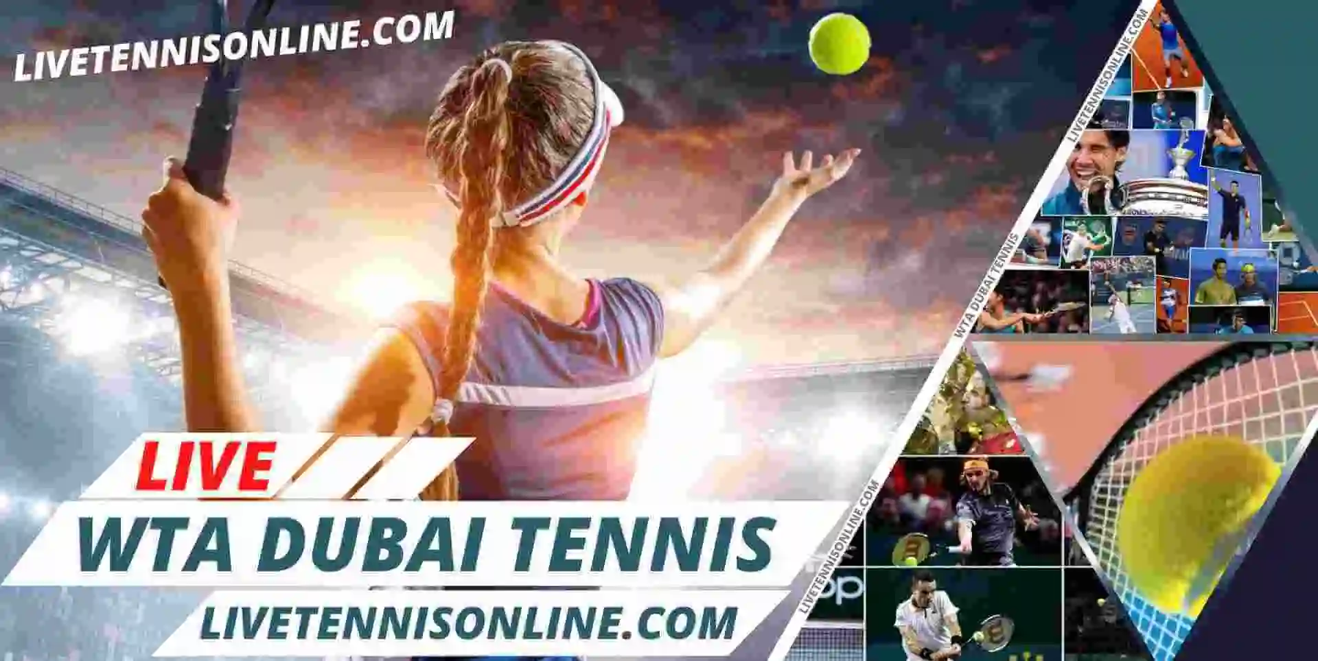 2018 Dubai Duty Free Tennis Championships Live