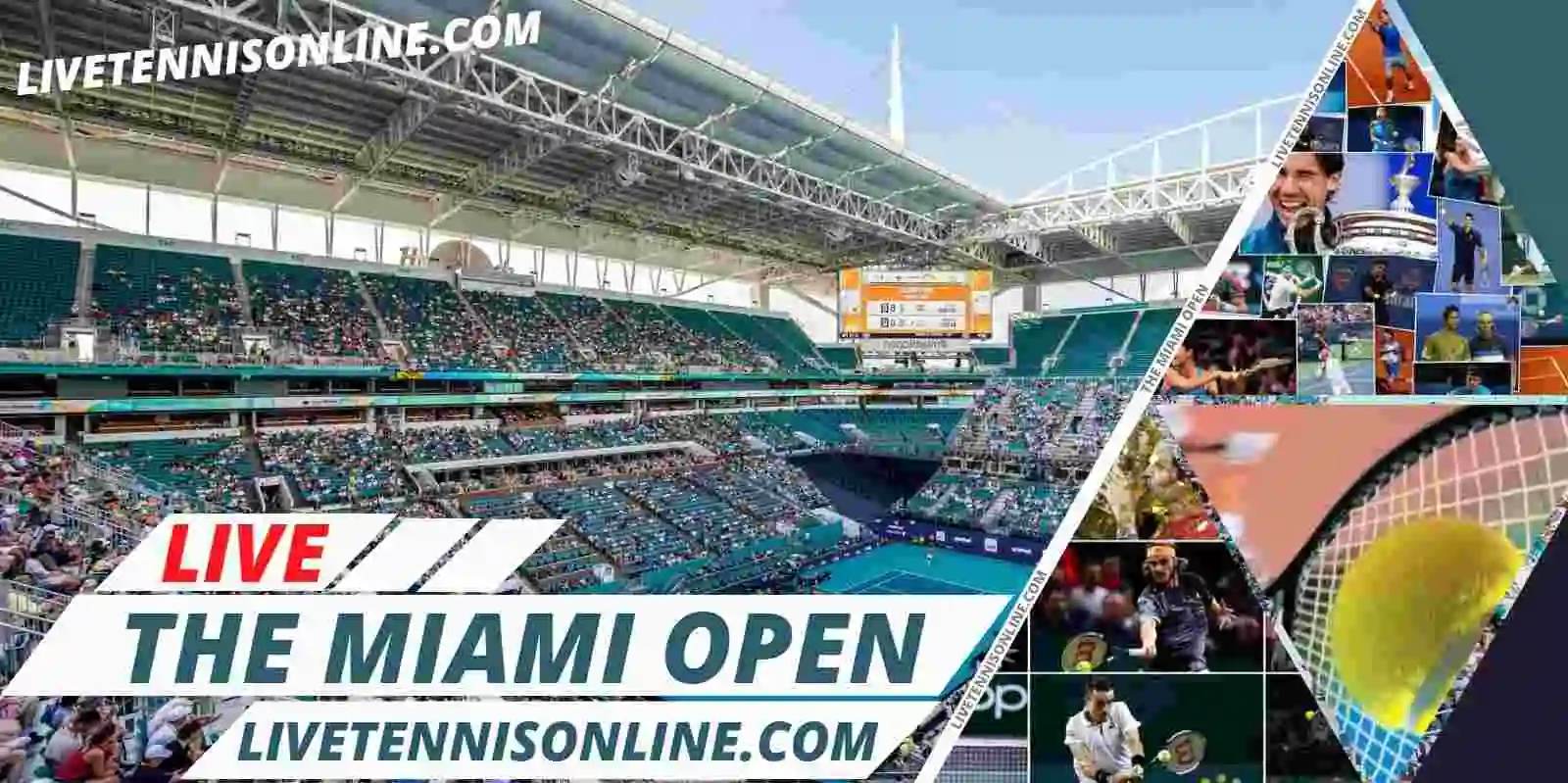 Miami Open Tennis Live Stream