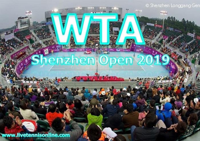 WTA Shenzhen Open 2019 Tennis