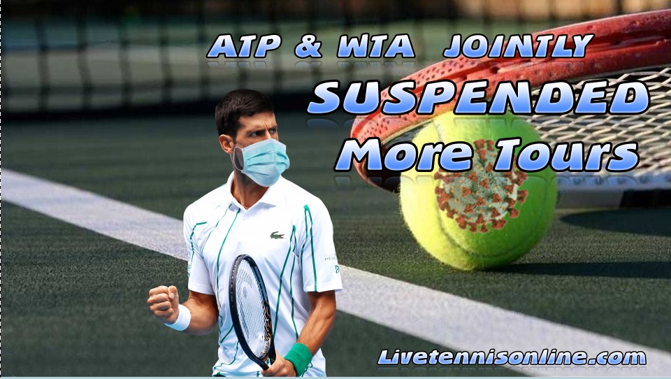 ATP WTA jointly declare to suspend more events