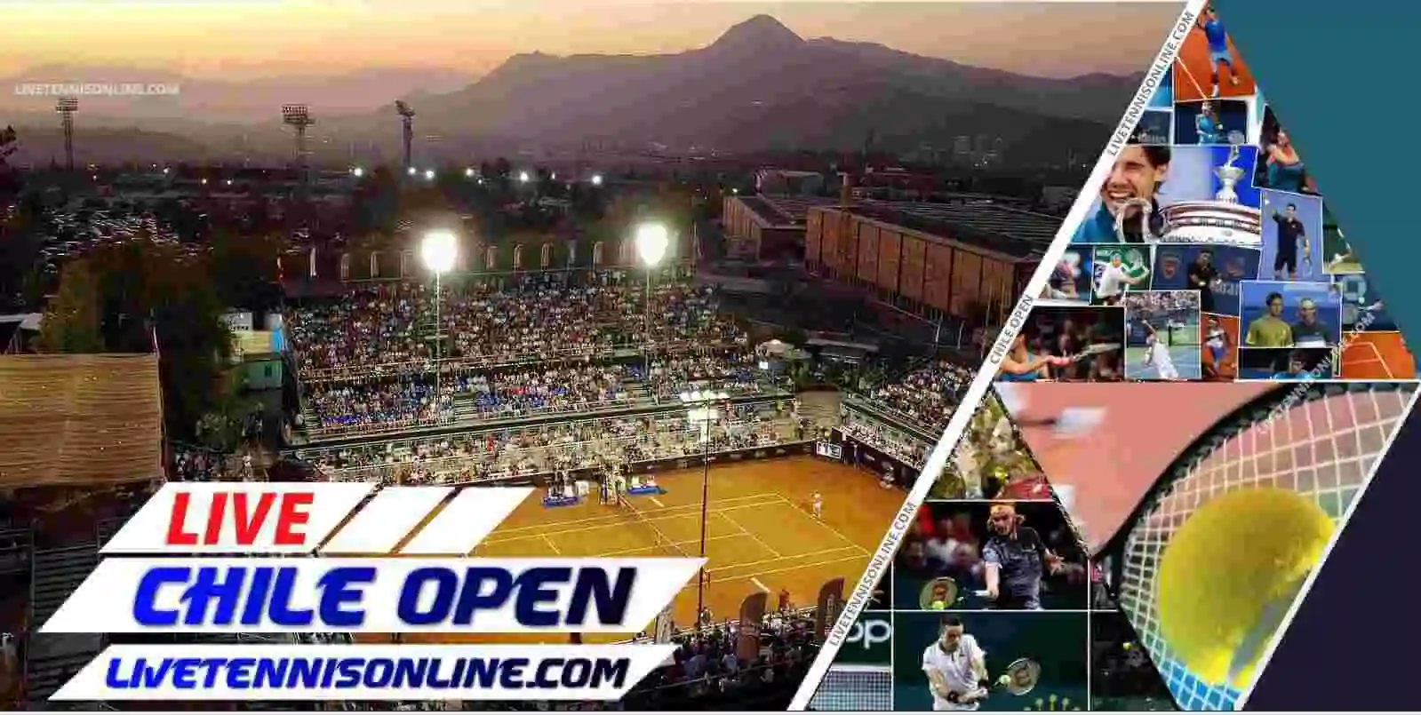 Movistar Chile Open Tennis Live Online Stream