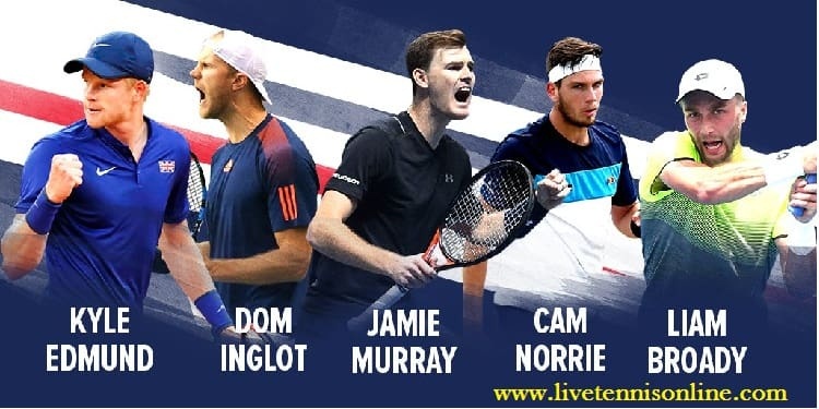 Great Britain vs Spain 1st Round Davis Cup HD Live