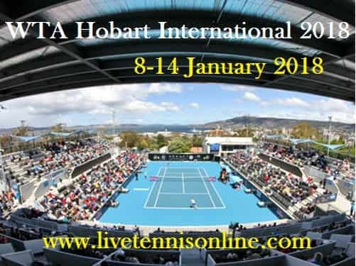 Watch WTA Hobart International 2018 Live