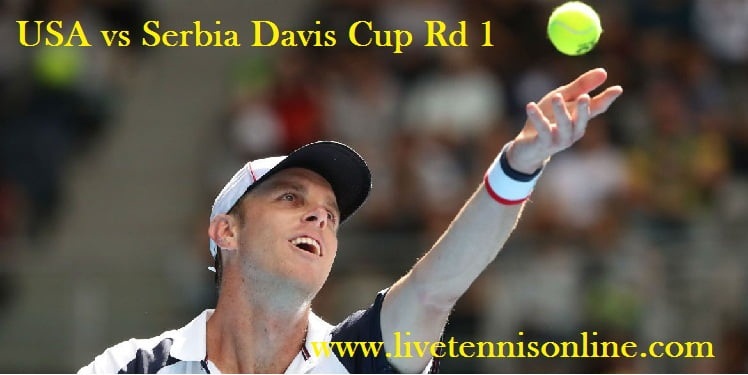 Live USA vs Serbia Davis Cup Online