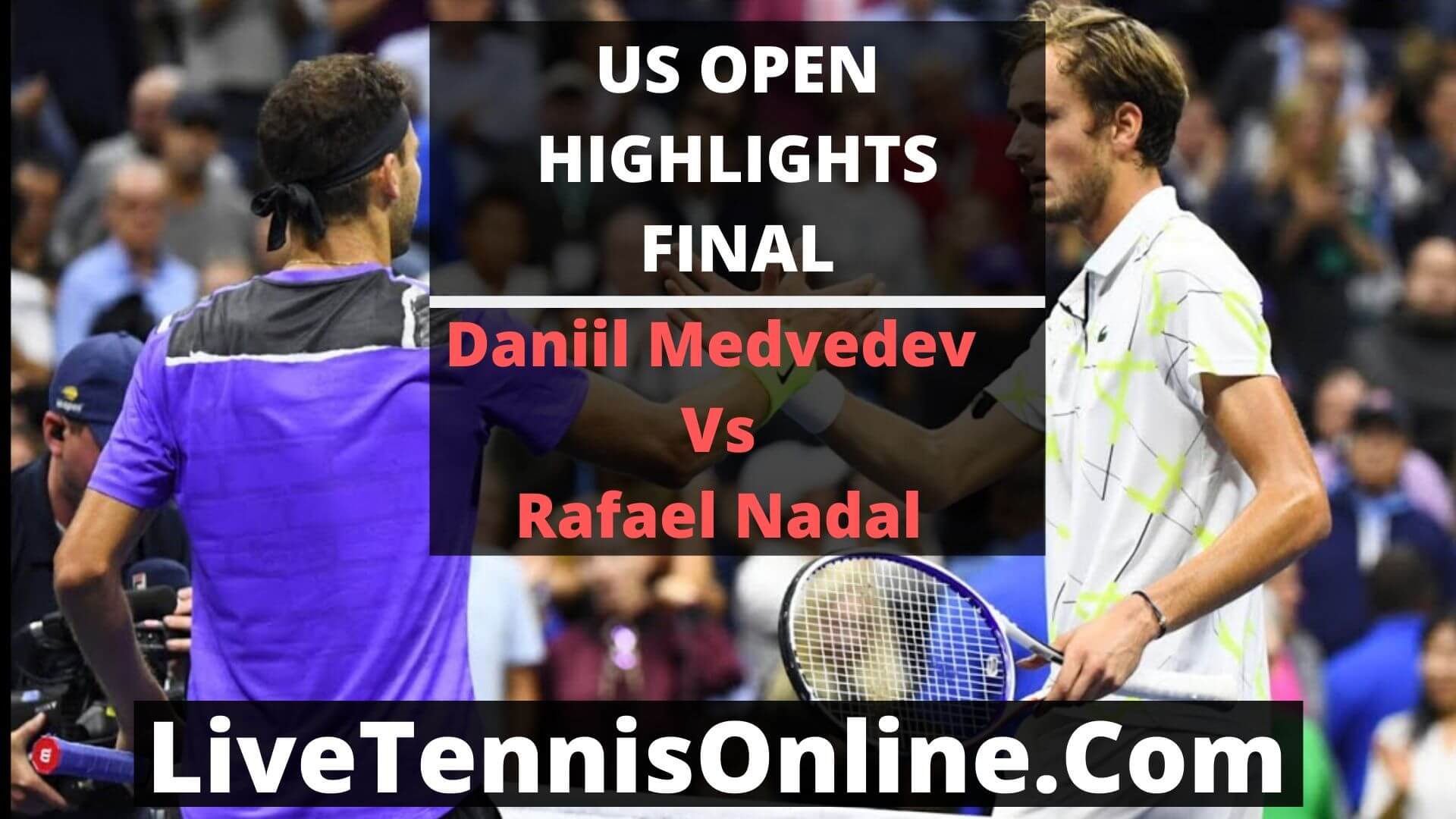 Daniil Medvedev Vs Rafael Nadal  Highlights 2019 US Open Final