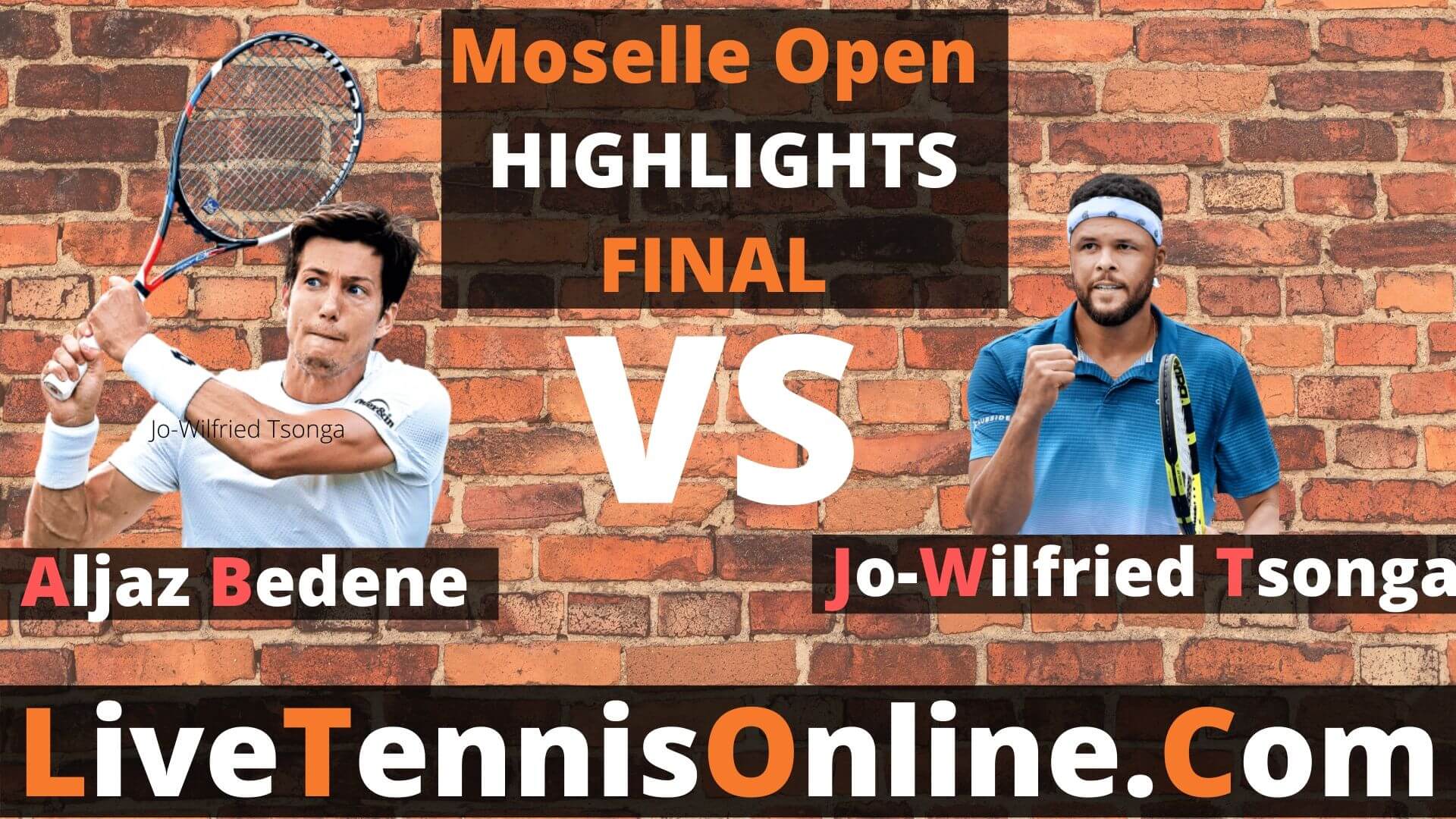 Aljaz Bedene Vs Jo-Wilfried Tsonga Highlights 2019 Moselle Open Final