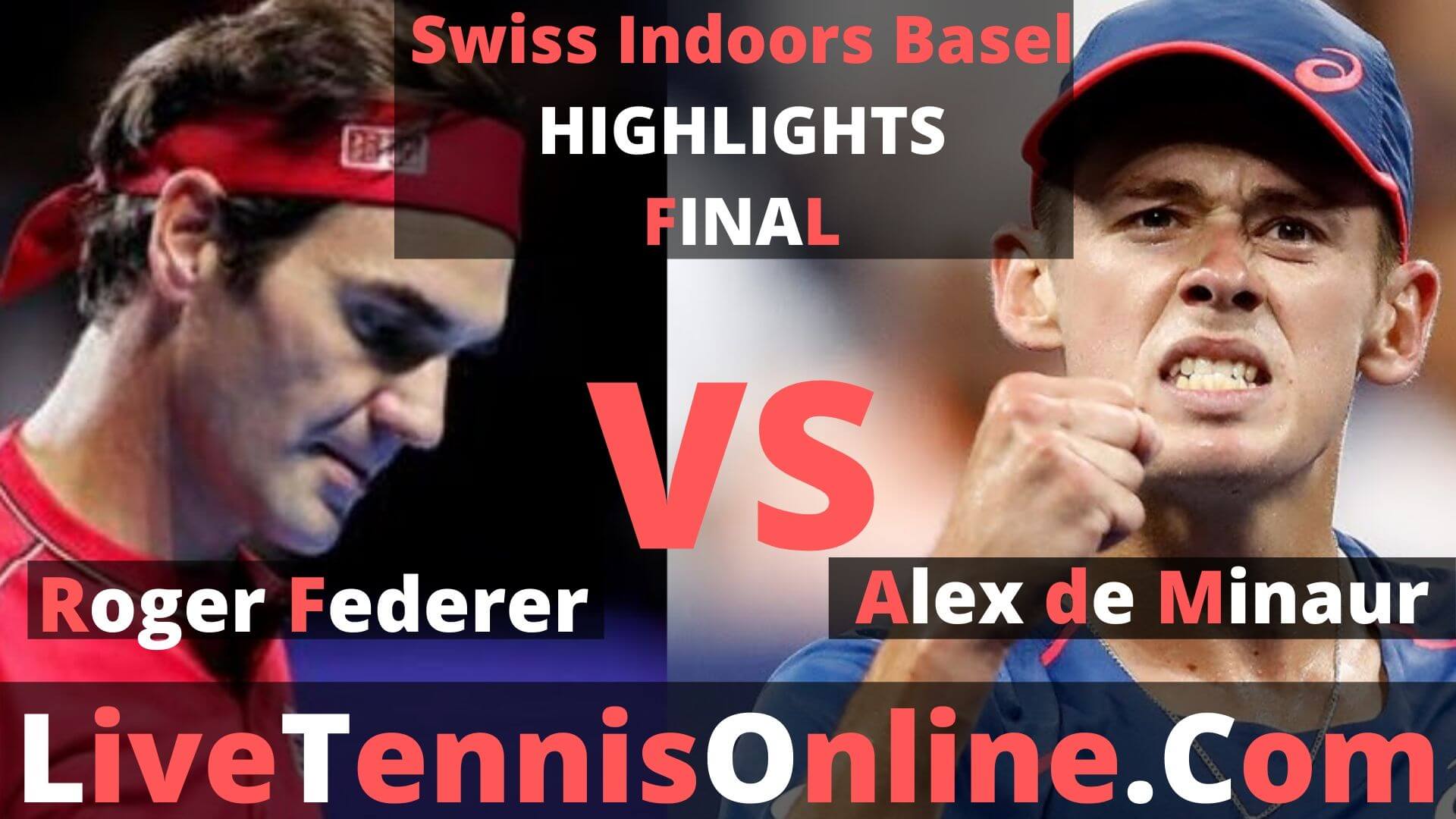 Roger Federer Vs Alex de Minaur Highlights 2019 Swiss Indoors Basel Final