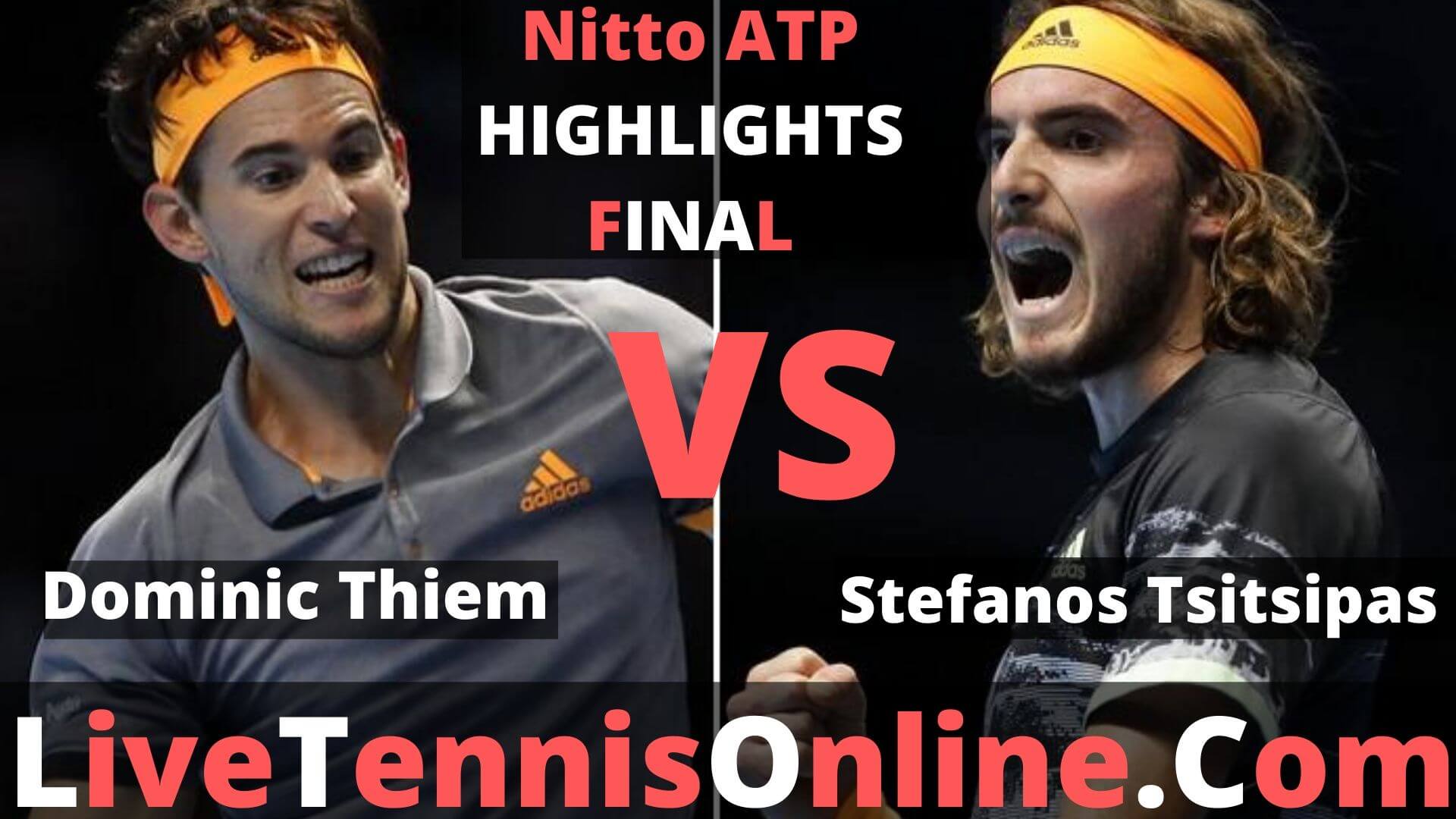 Stefanos Tsitsipas  Vs Dominic Thiem Highlights 2019 Nitto ATP Final