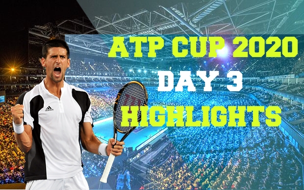 ATP Cup 2020 Day 3 Highlights