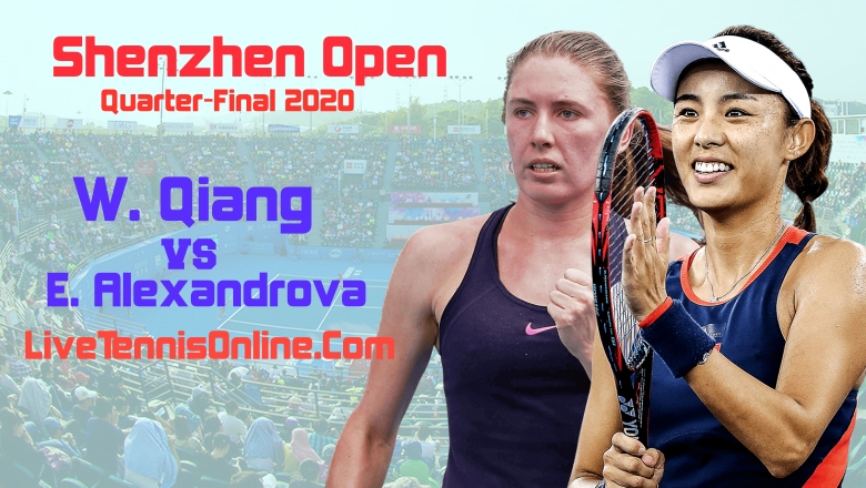 Wang Qiang VS Ekaterina Alexandrova Quarterfinals Highlights