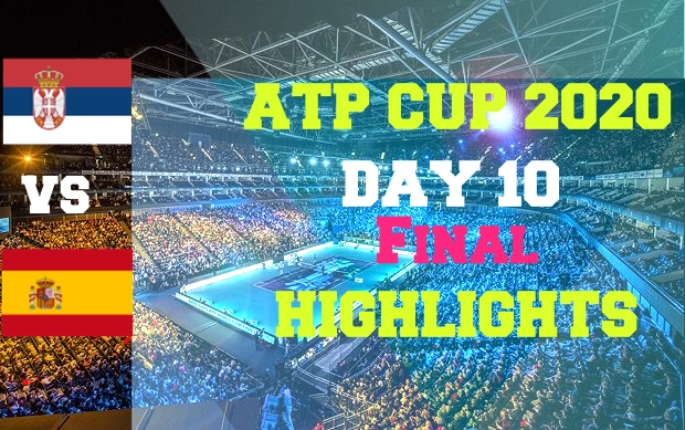 ATP Cup 2020 Day 10 Final Highlights