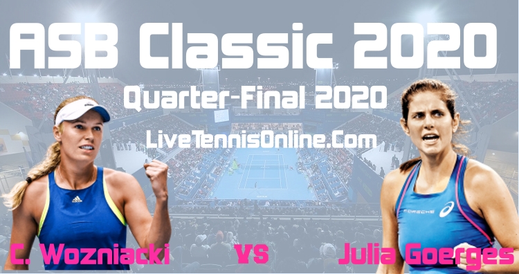 Wozniacki VS Goerges Quarter-Final Highlights
