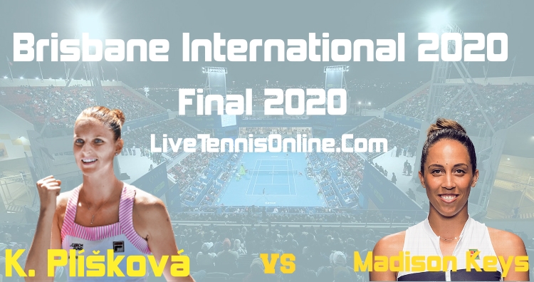 Pliskova VS Madison Keys Final Highlights