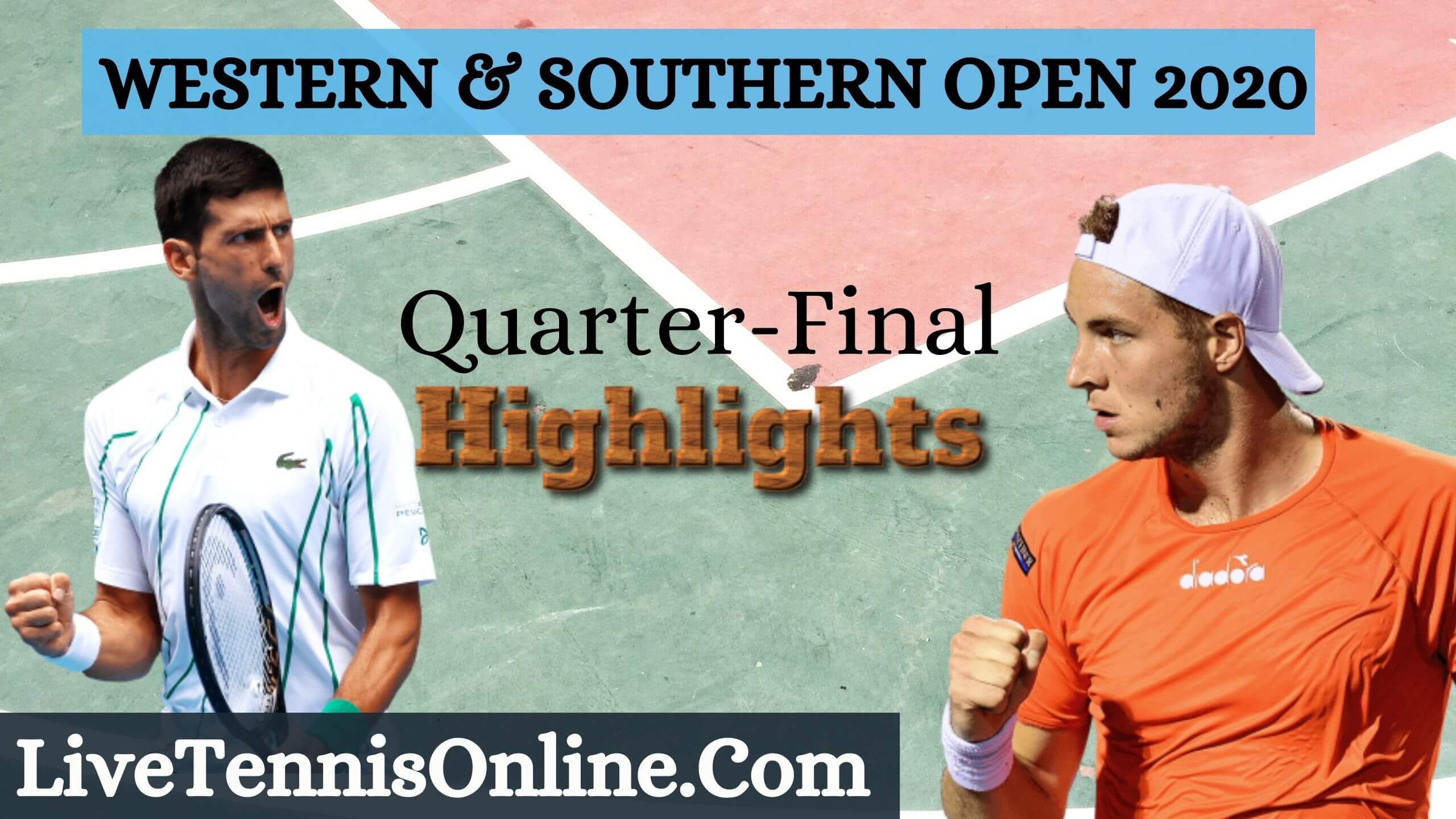 Novak Djokovic Vs JanLennard Struff QF Highlights