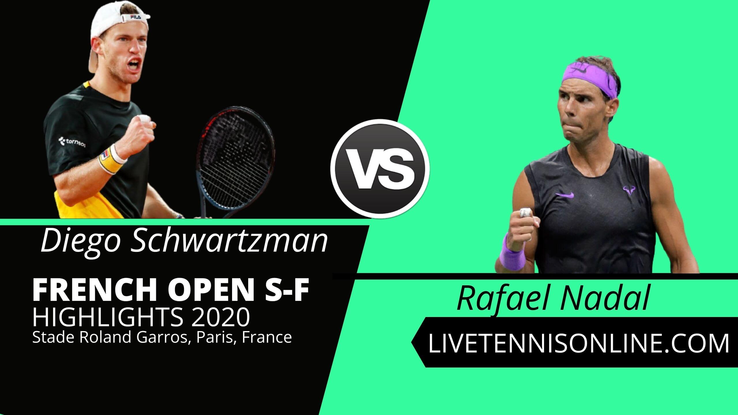 Diego Schwartzman vs Rafael Nadal SF Highlights 2020
