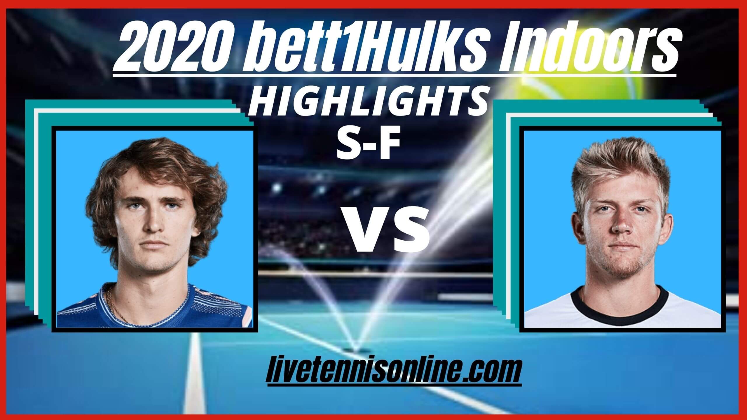 A Zverev vs Davidovich Fokina Semi Final Highlights 2020