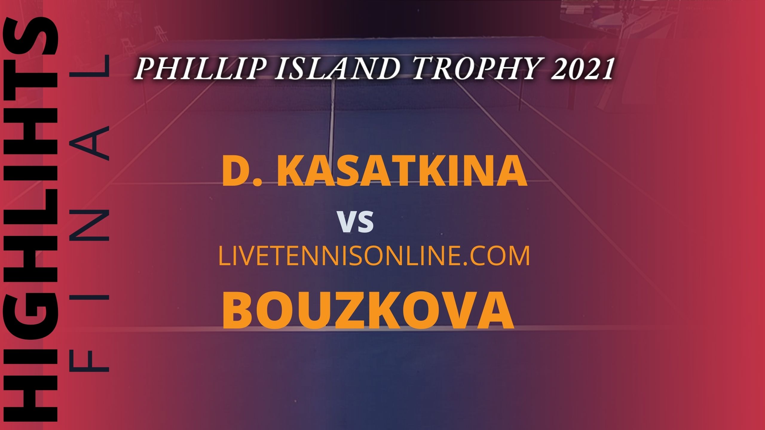 Kasatkina Vs Bouzkova Final Highlights 2021