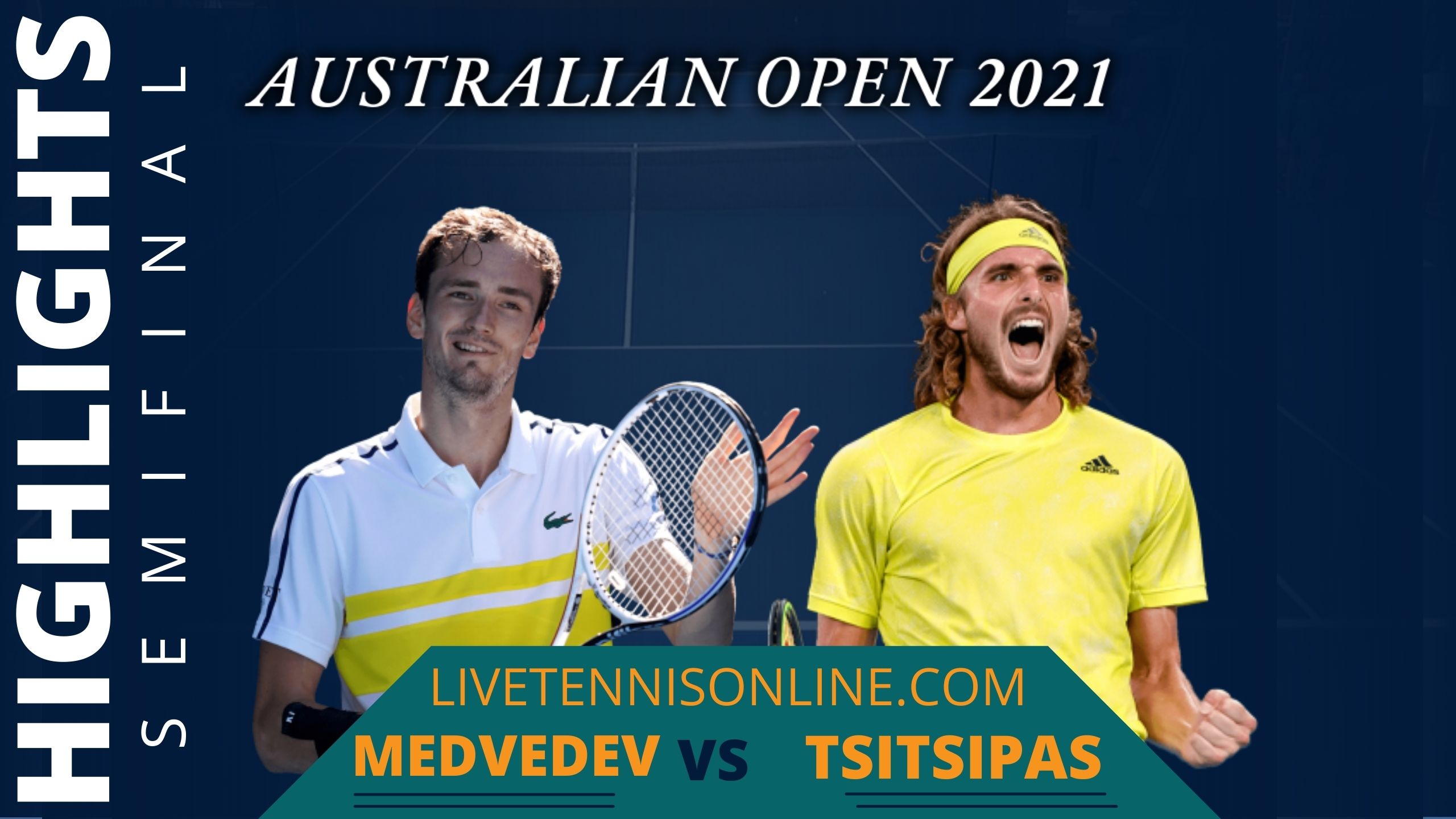 Medvedev Vs Tsitsipas Semifinal Highlights 2021