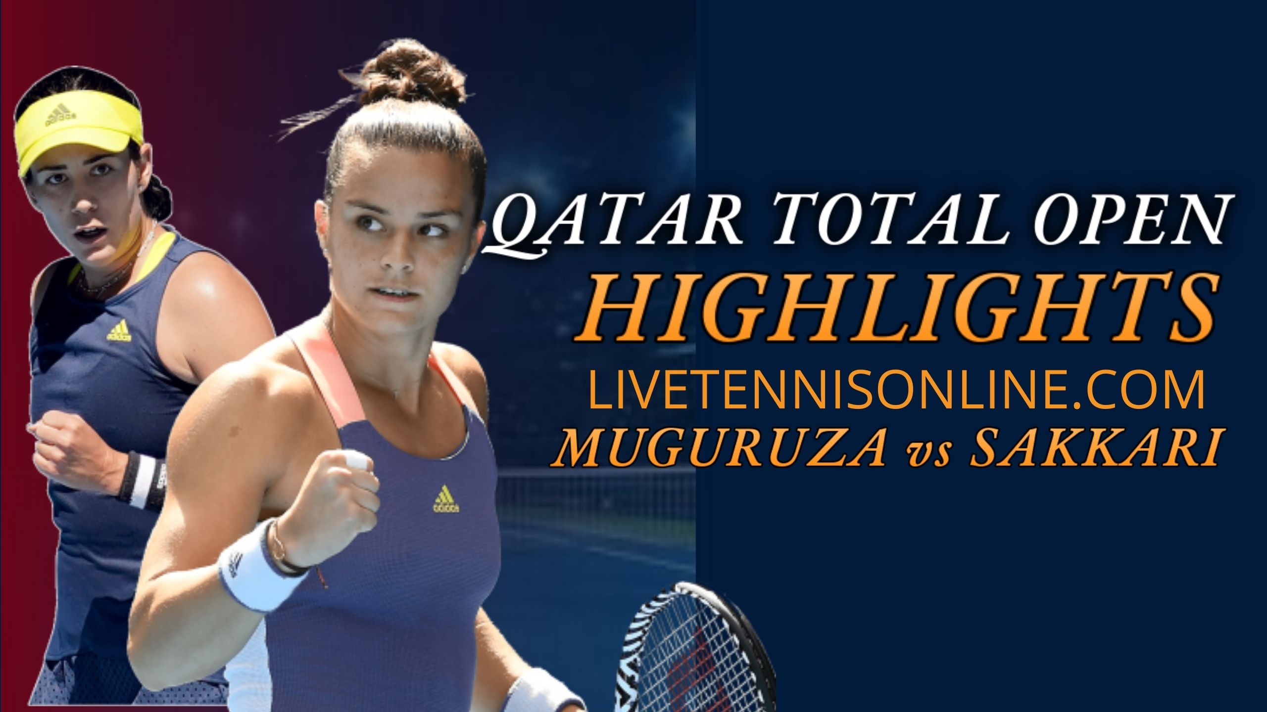 Muguruza Vs Sakkari Quarterfinal Highlights 2021