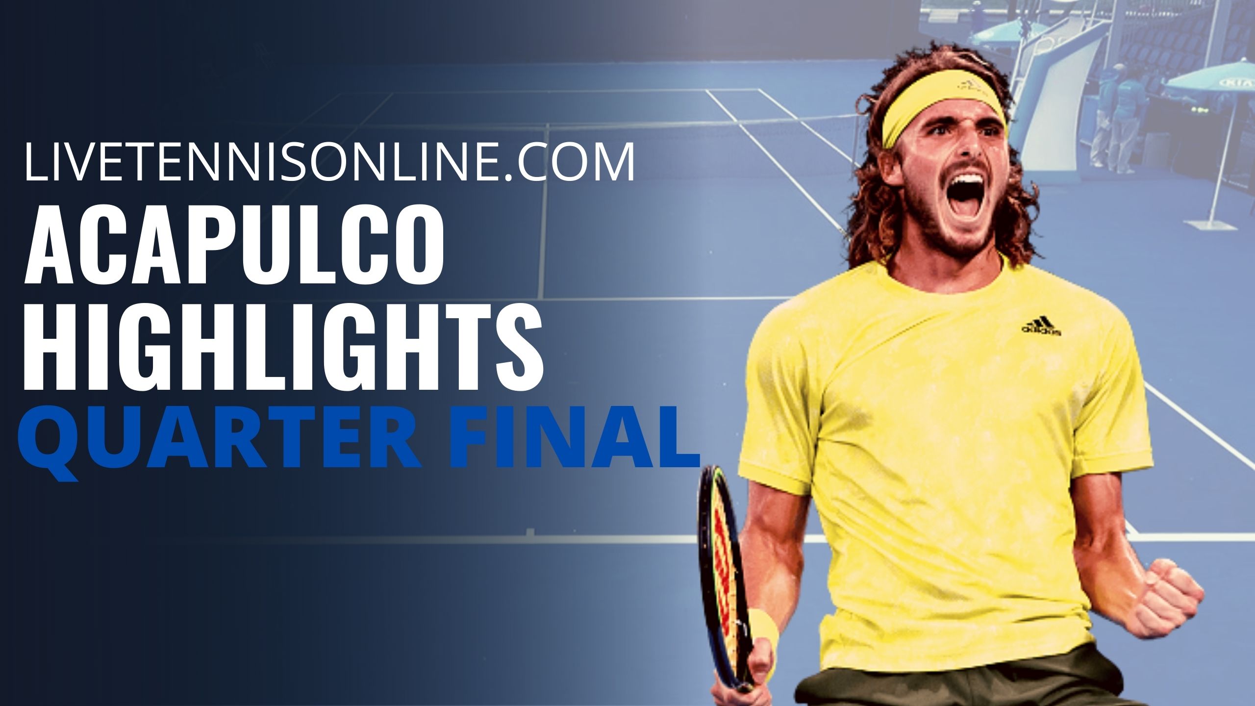 Tsitsipas Vs Auger Quarter Final Highlights 2021