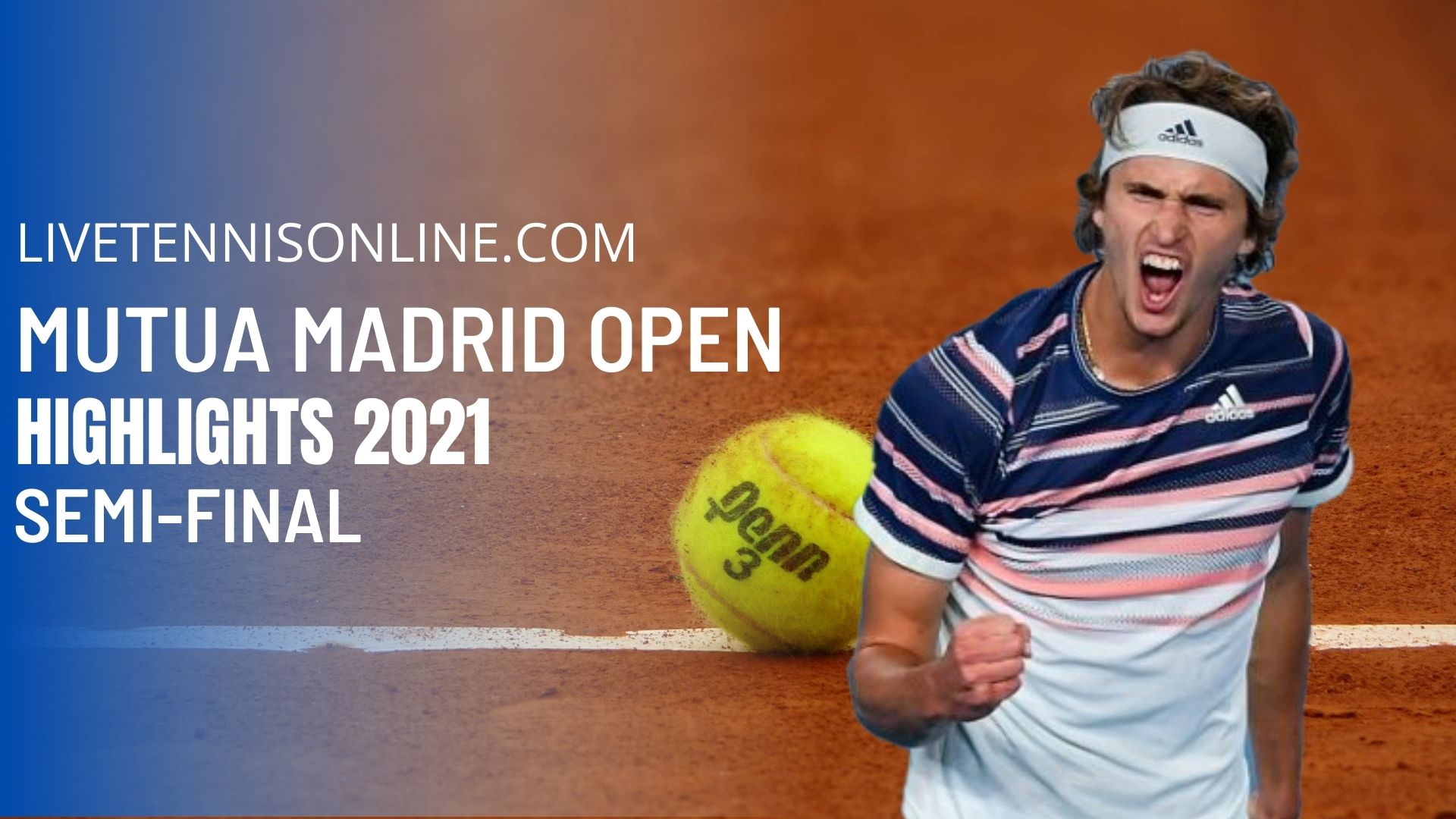 Zverev Vs Thiem Semi Final Highlights 2021 Madrid Open