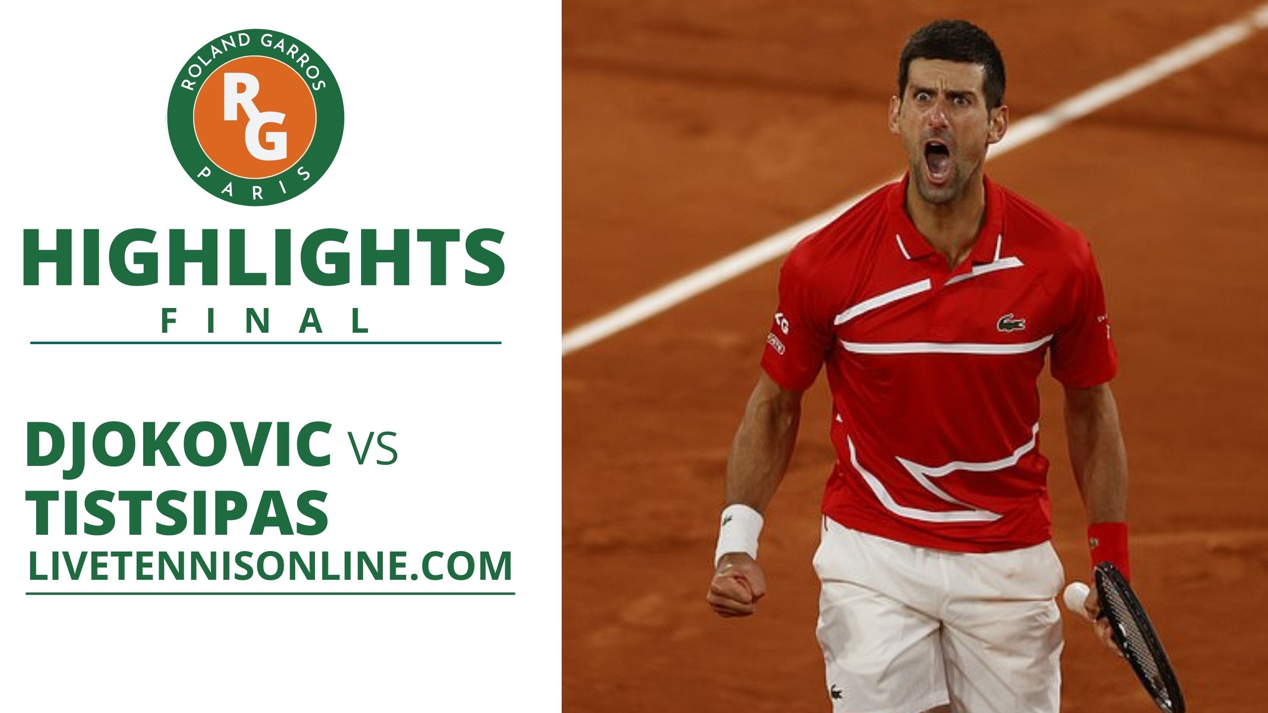 Djokovic Vs Tsitsipas Final Highlights 2021