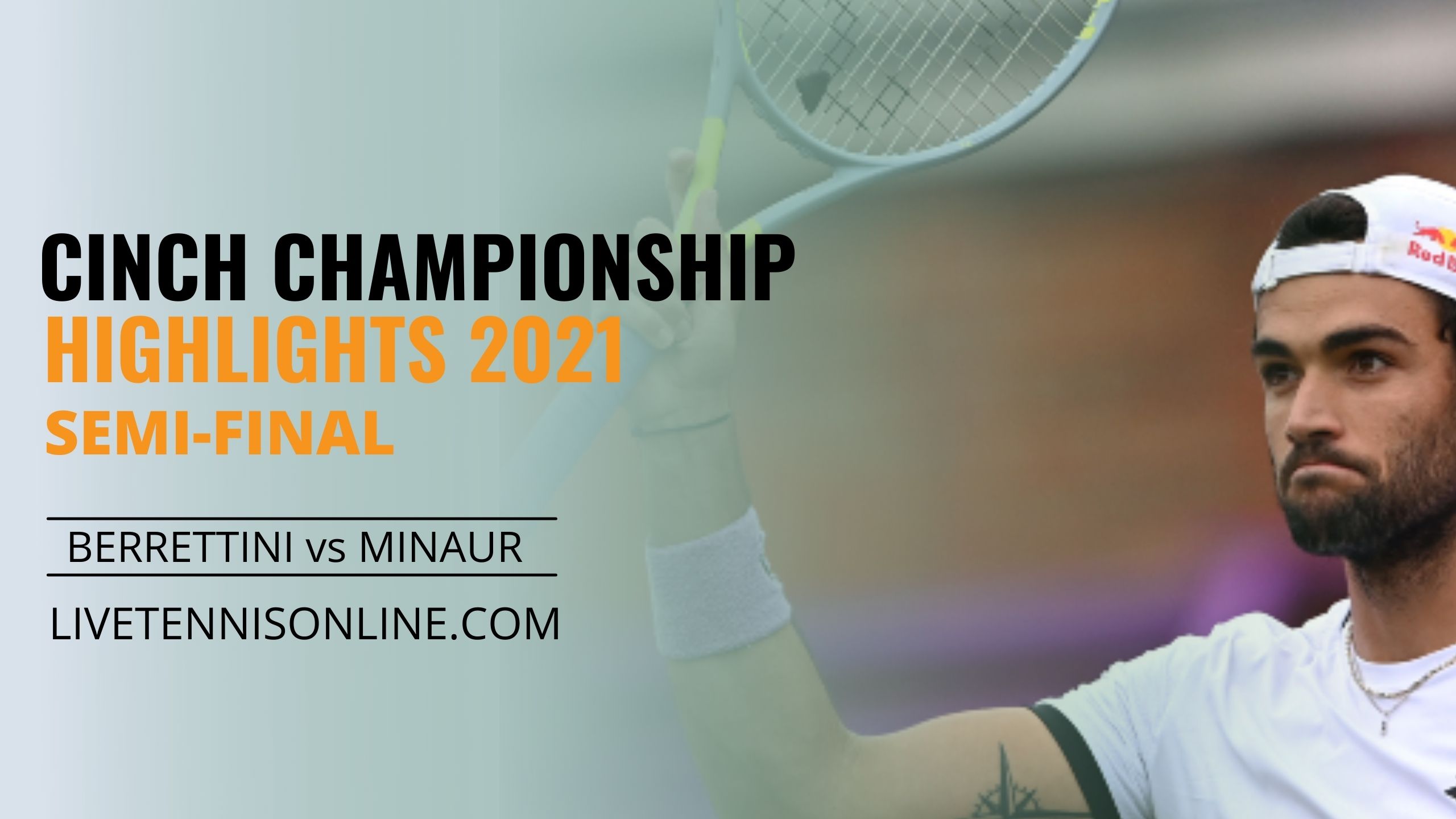 Berrettini Vs Minaur SF Highlights 2021