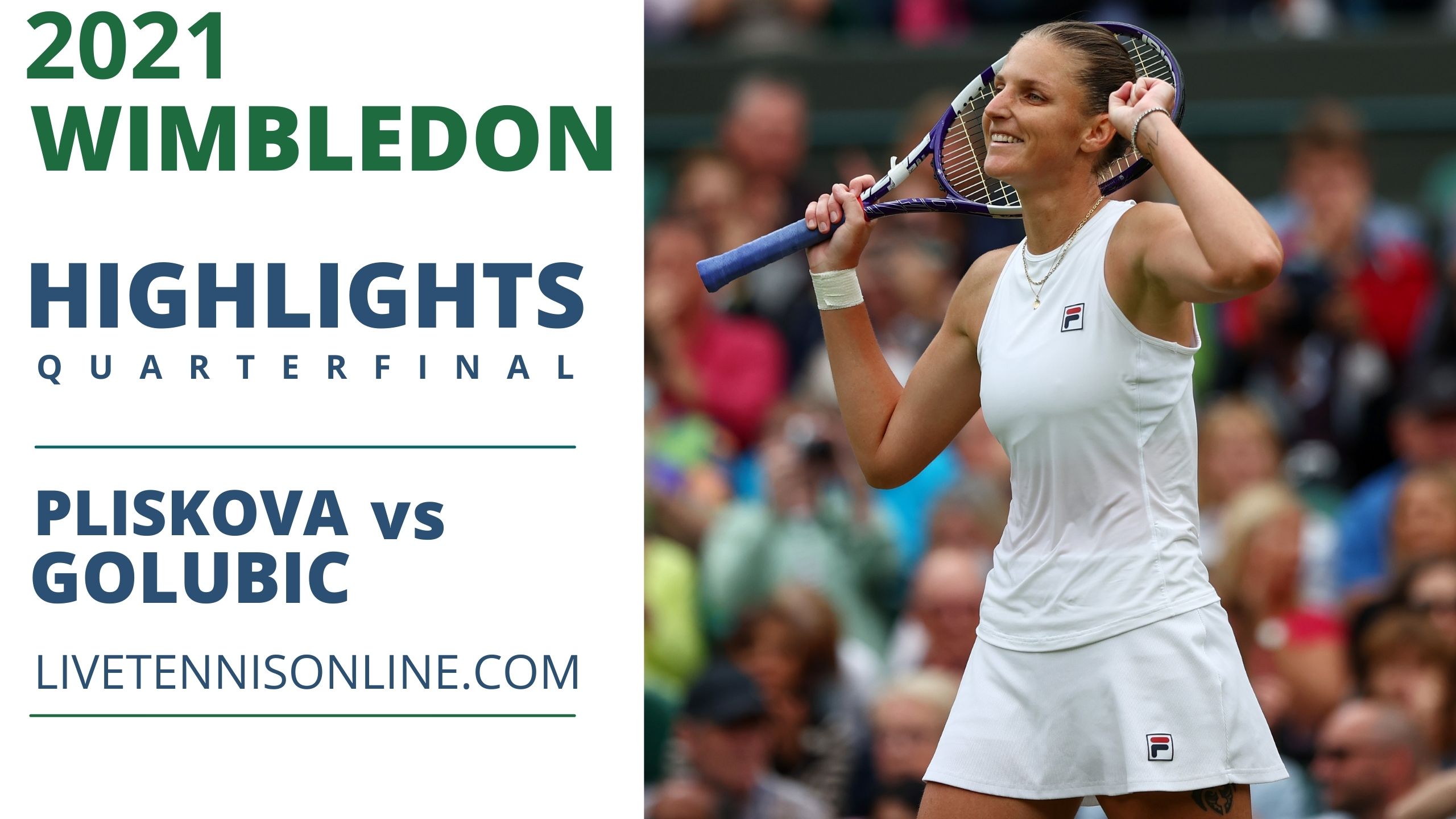 Pliskova Vs Golubic QF Highlights 2021