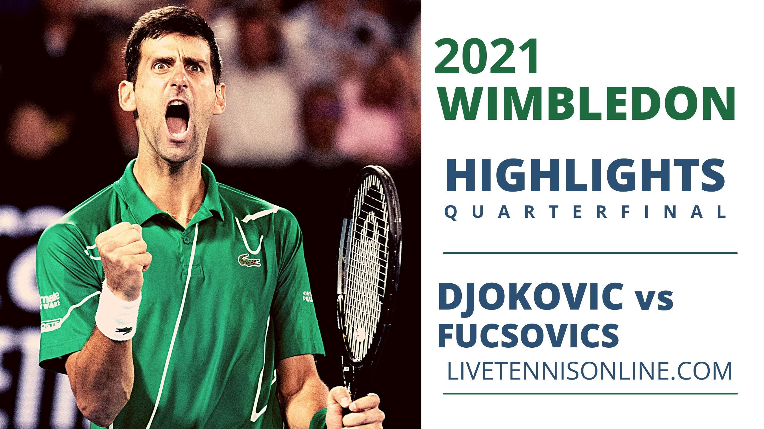 Djokovic Vs Fucsovics QF Highlights