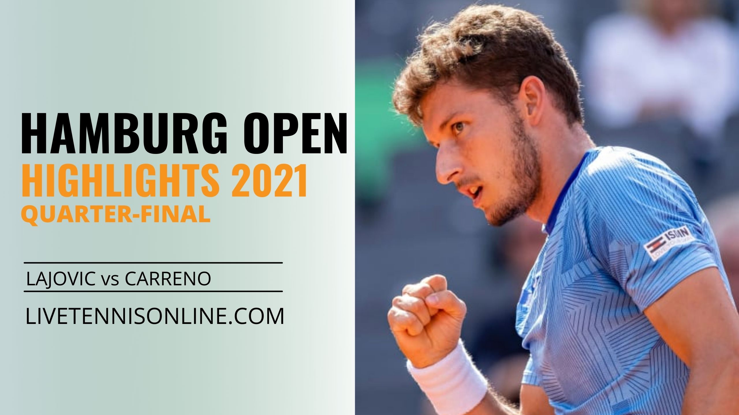 Lajovic Vs Carreno QF Highlights 2021