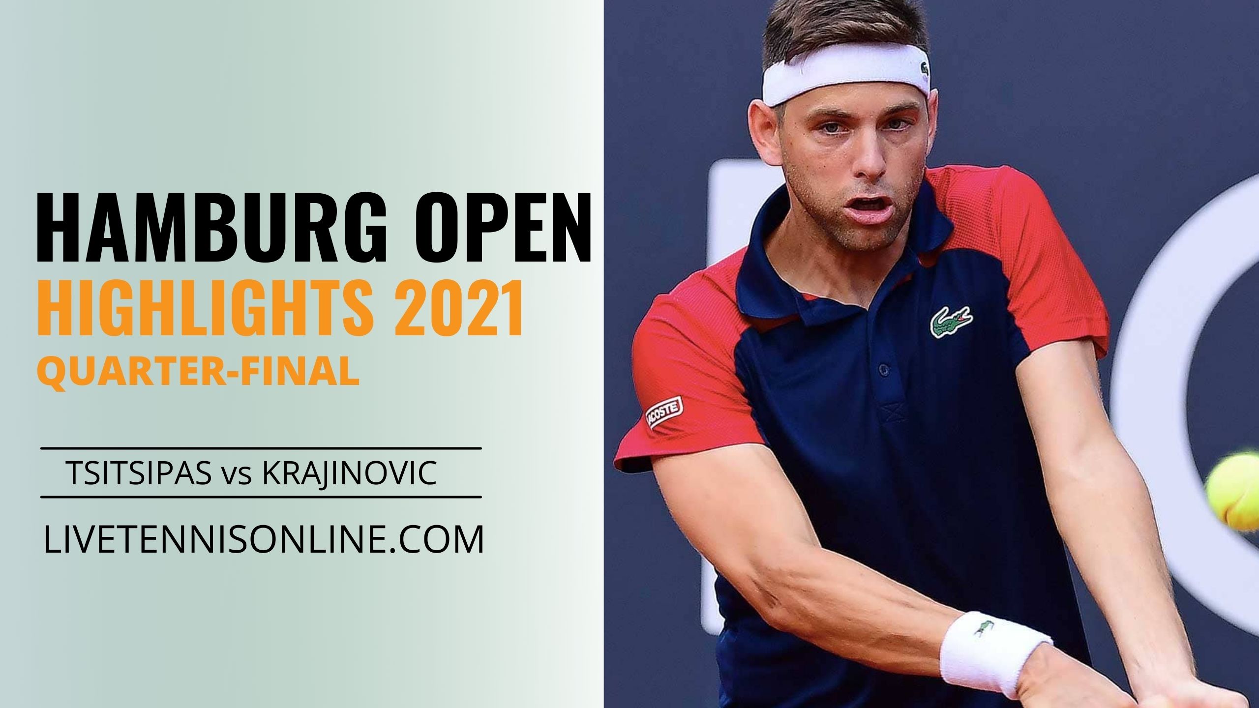 Tsitsipas Vs Krajinovic QF Highlights 2021