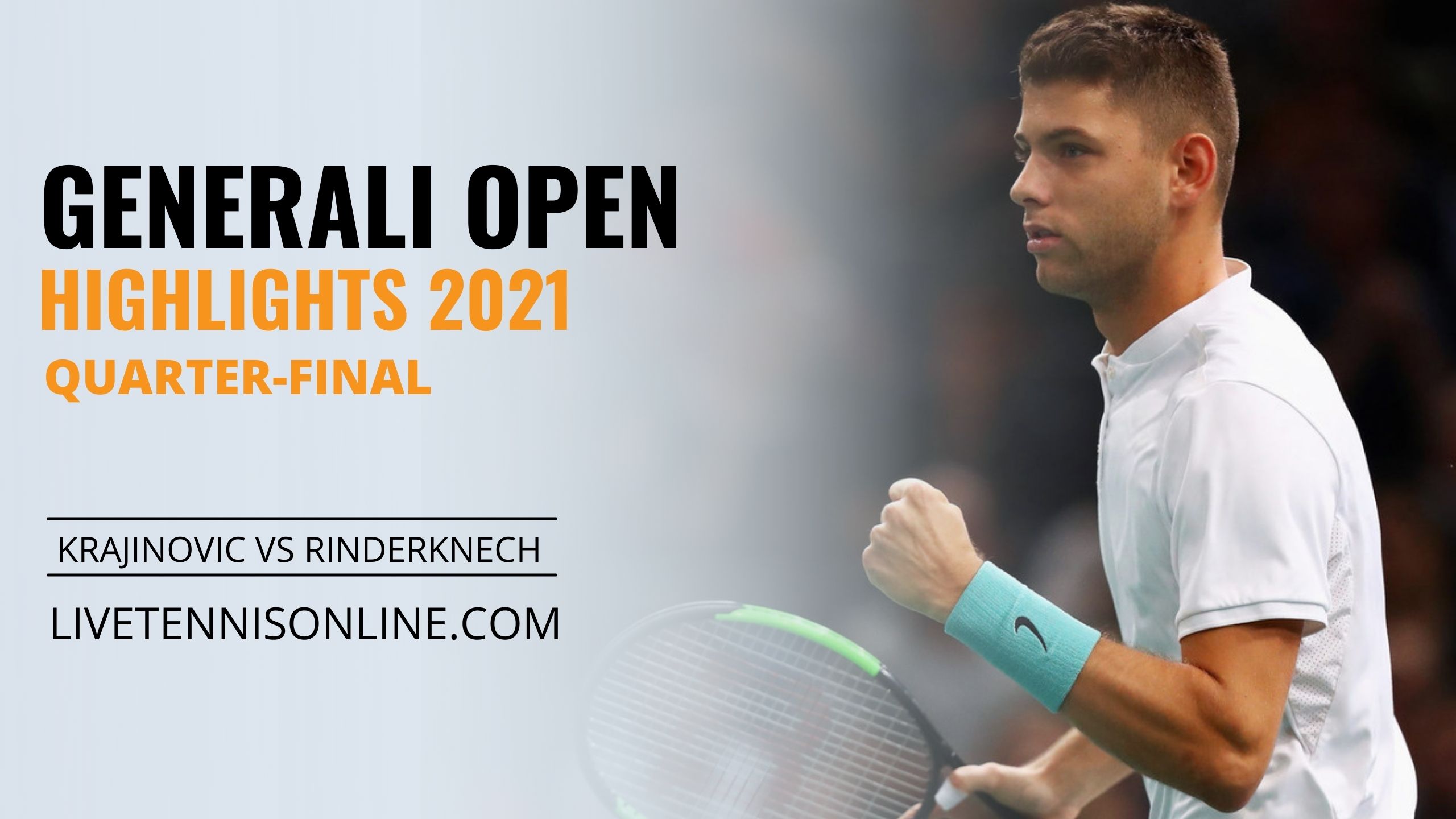 Krajinovic Vs Rinderknech QF Highlights 2021