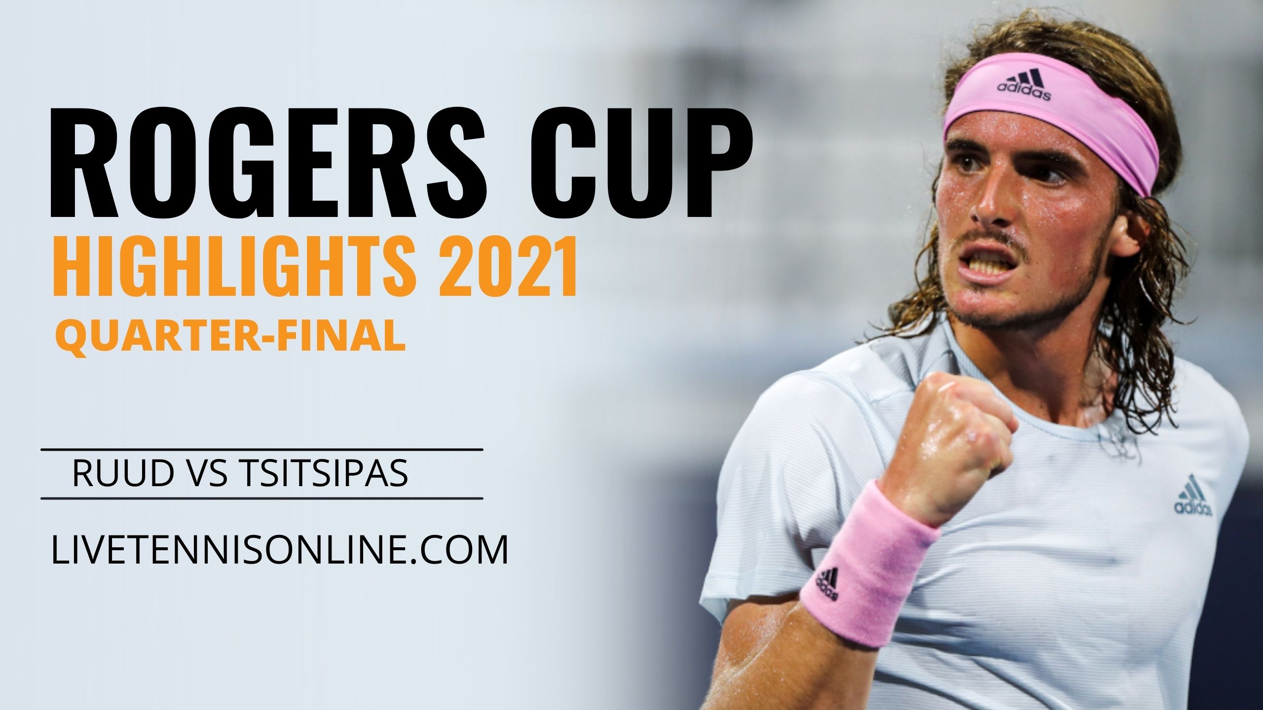 Ruud Vs Tsitsipas QF Highlights 2021