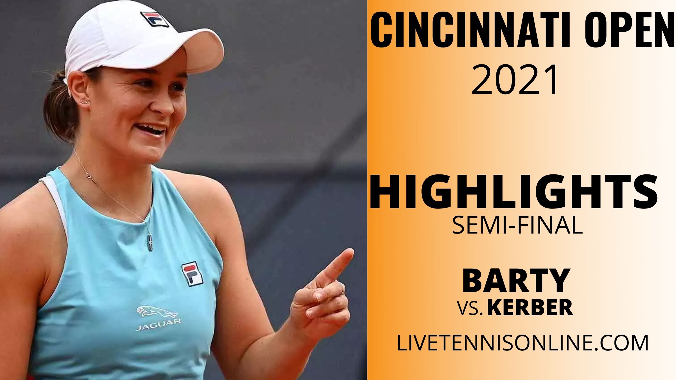 Barty Vs Kerber SF Highlights 2021