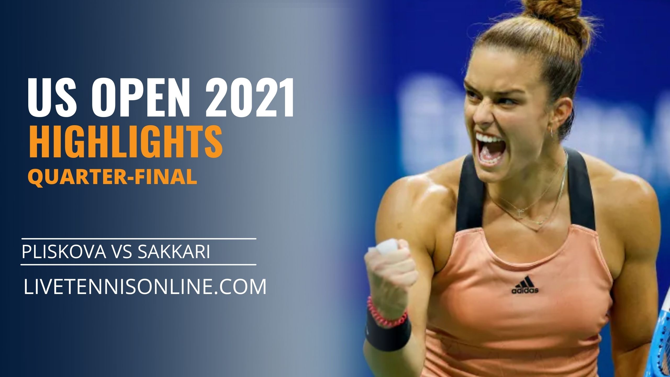 Pliskova Vs Sakkari QF Highlights 2021