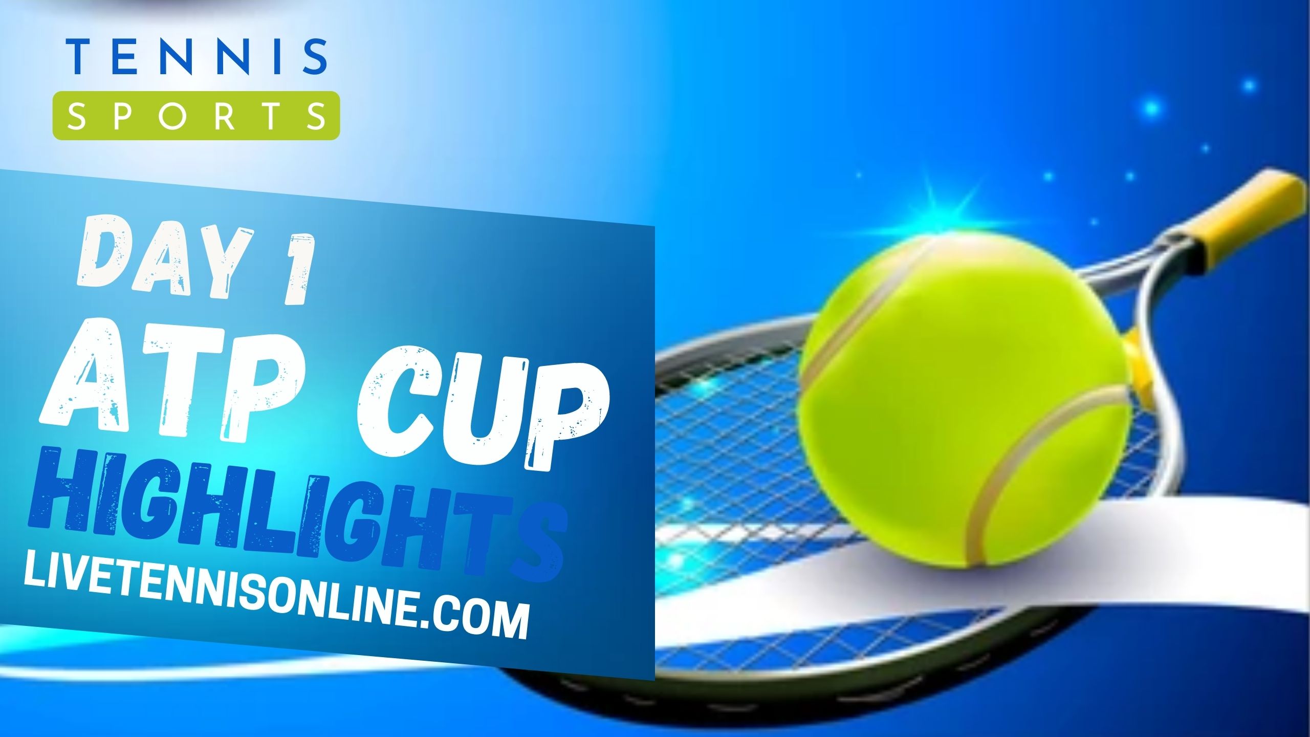 ATP Cup 2022 Highlights Day 1 Group Stage