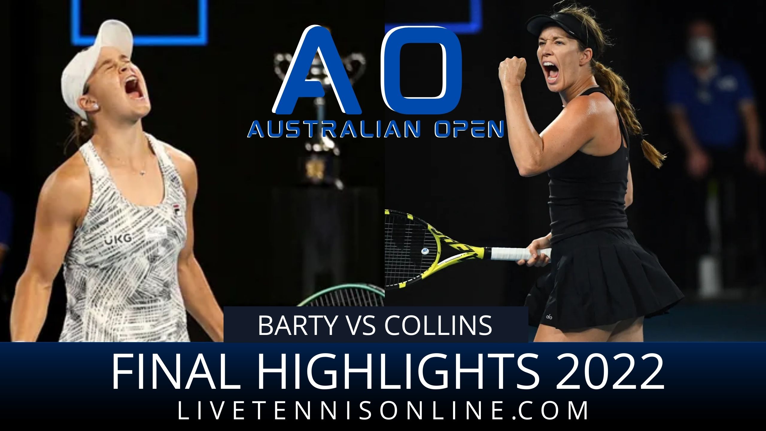 Barty Vs Collins Final Highlights 2022 Australian Open