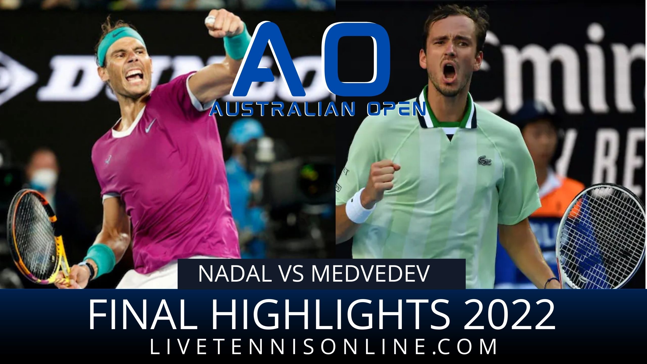 Nadal Vs Medvedev Final Highlights 2022 Australian Open
