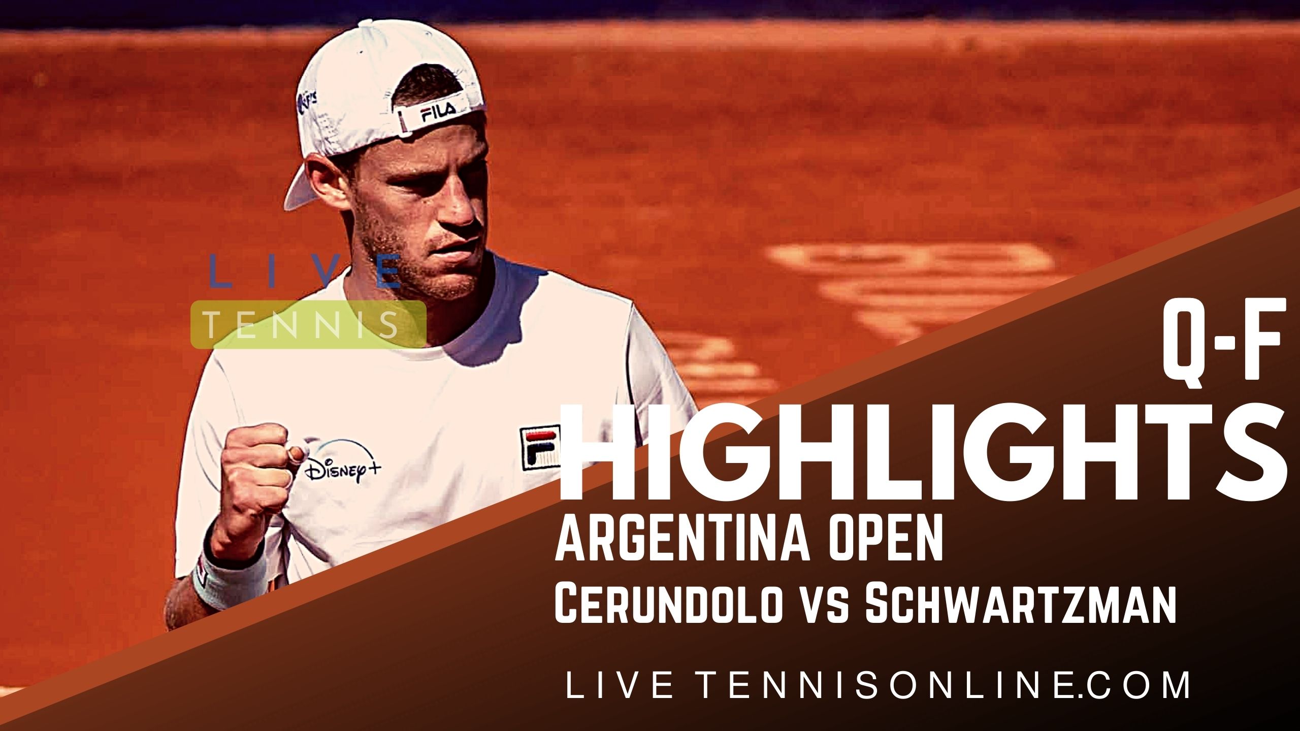 Cerundolo Vs Schwartzman QF Highlights 2022 Argentina Open