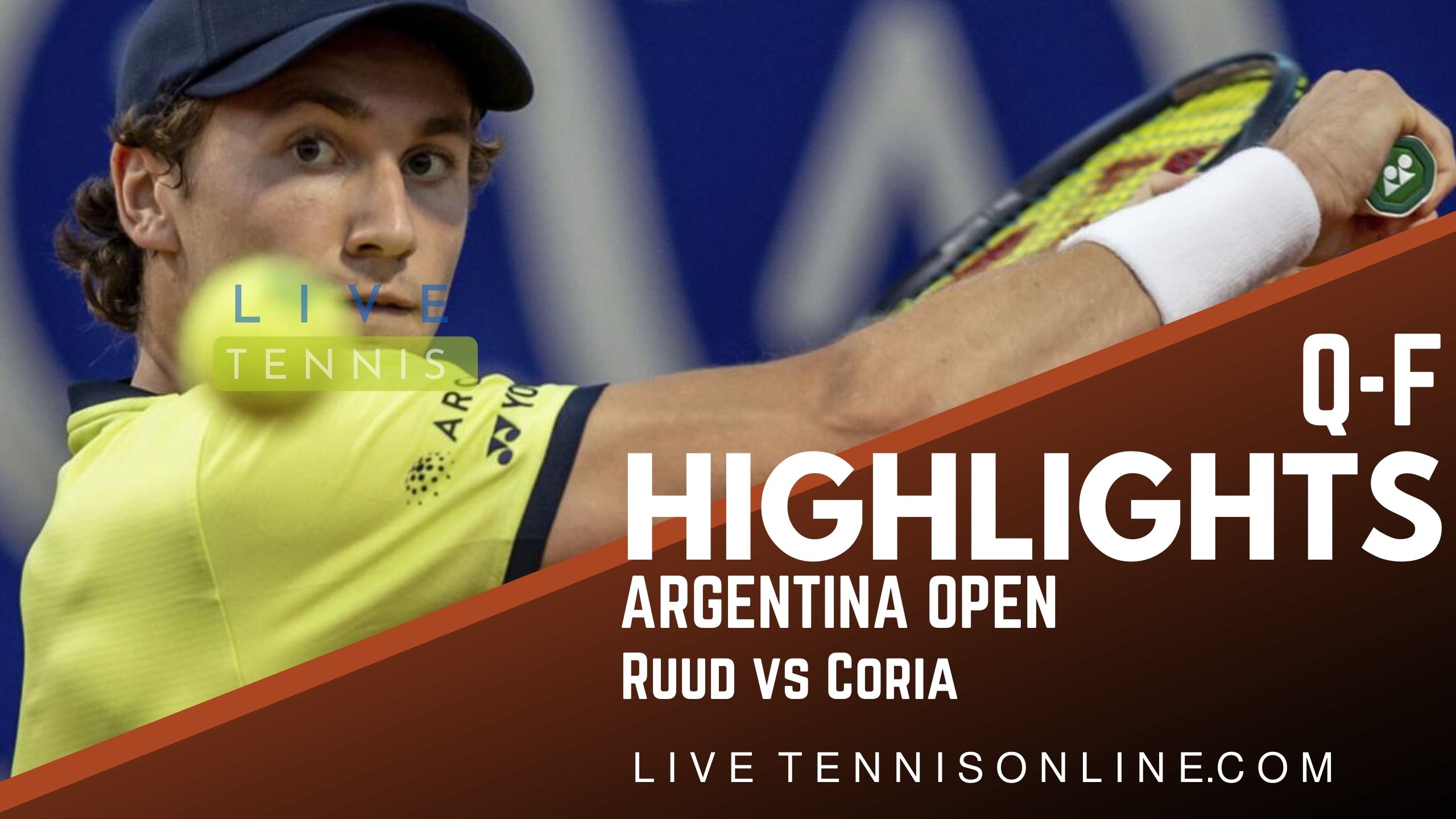 Ruud Vs Coria QF Highlights 2022 Argentina Open