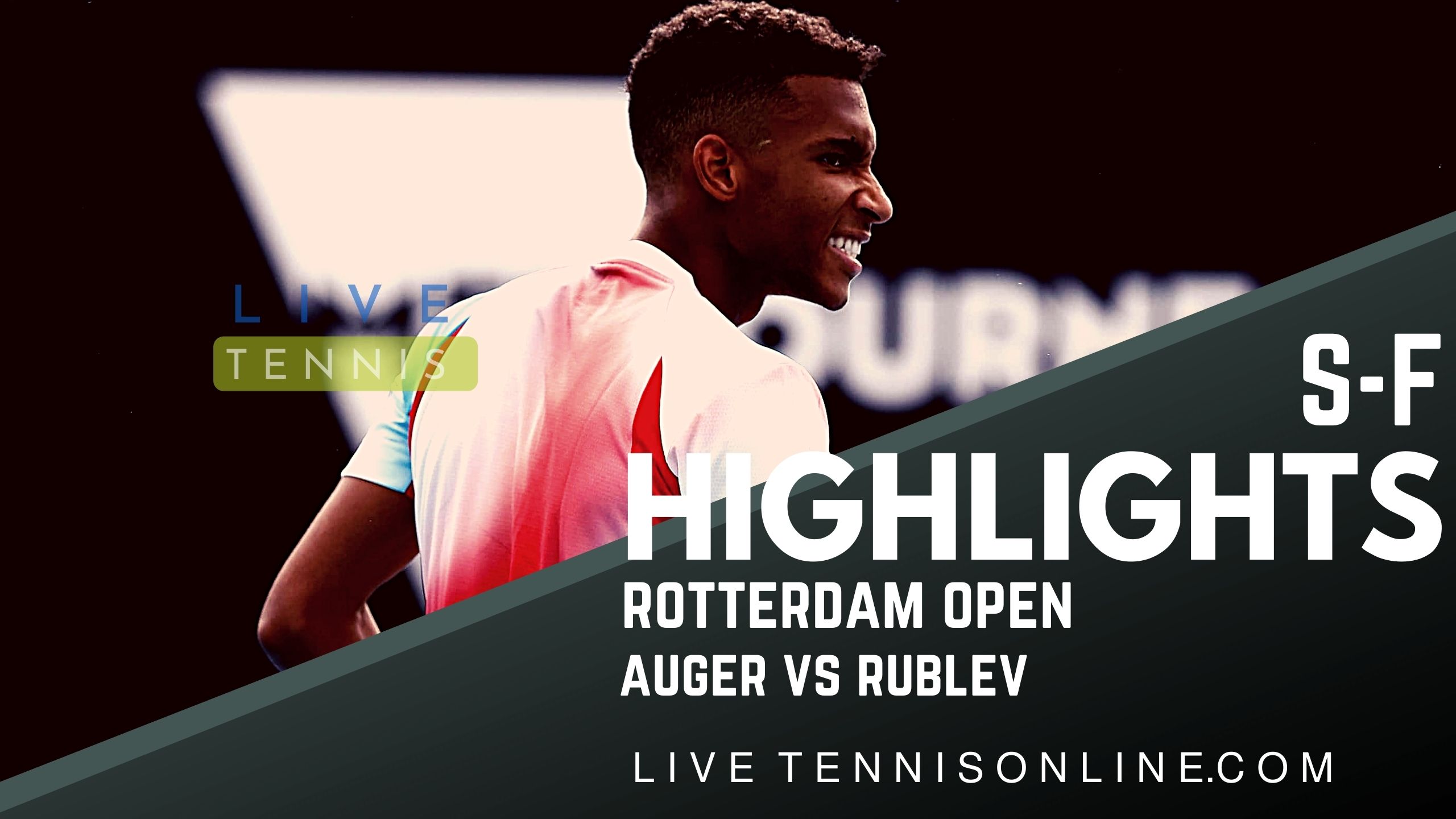 Auger Vs Rublev SF Highlights 2022 Rotterdam Open