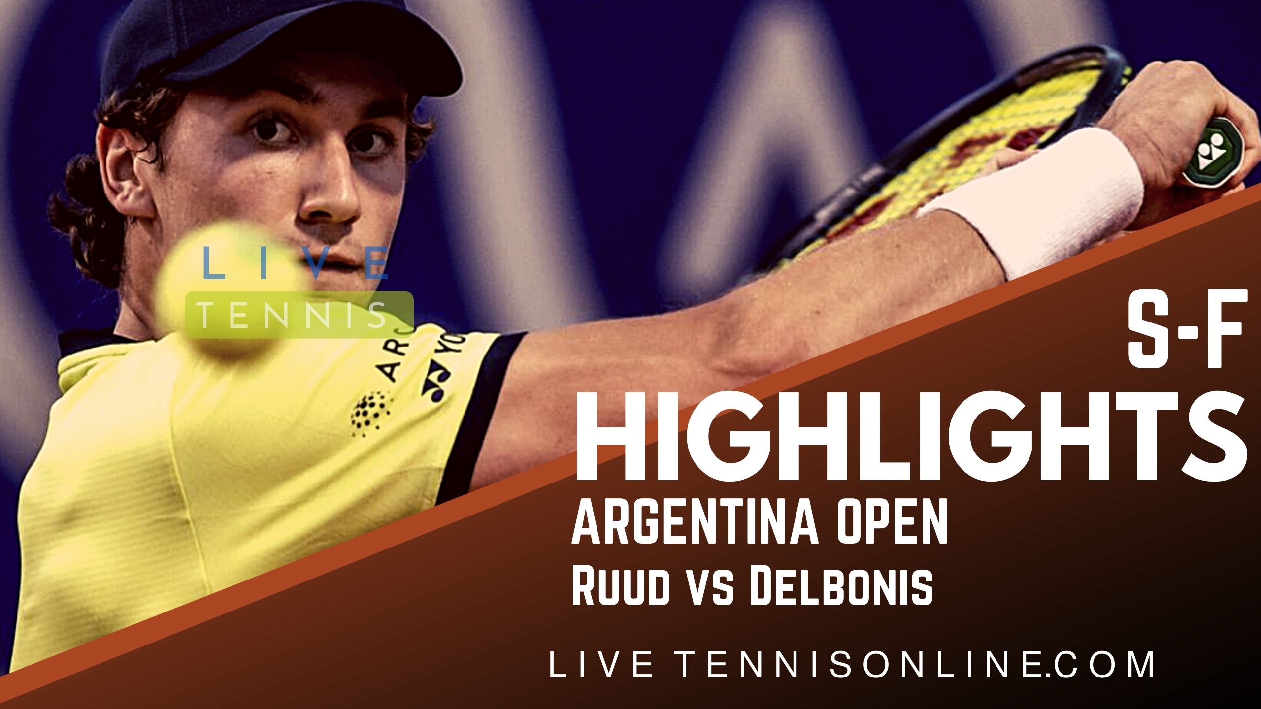 Ruud Vs Delbonis SF Highlights 2022 Argentina Open