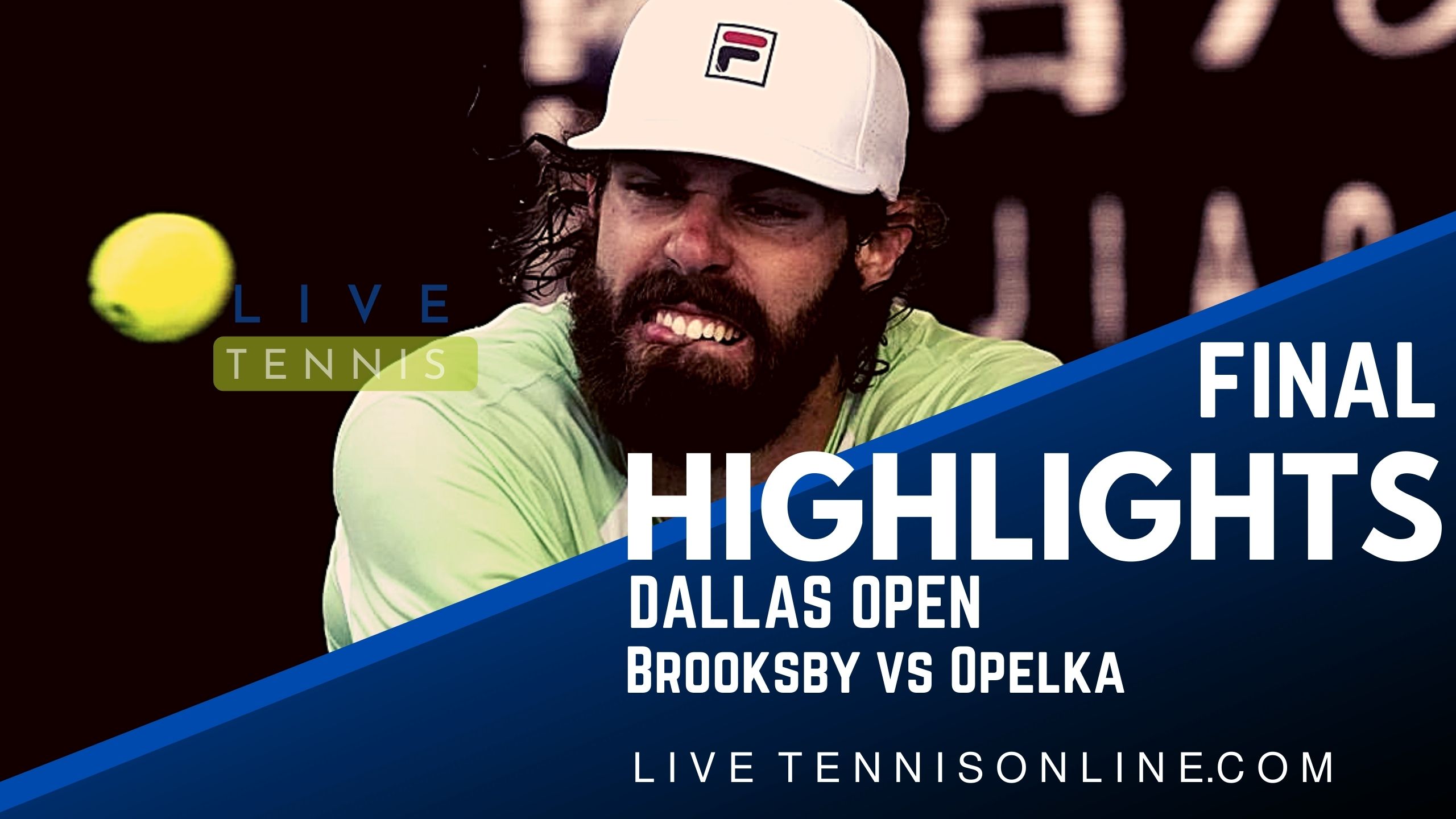 Brooksby Vs Opelka Final Highlights 2022 Dallas Open
